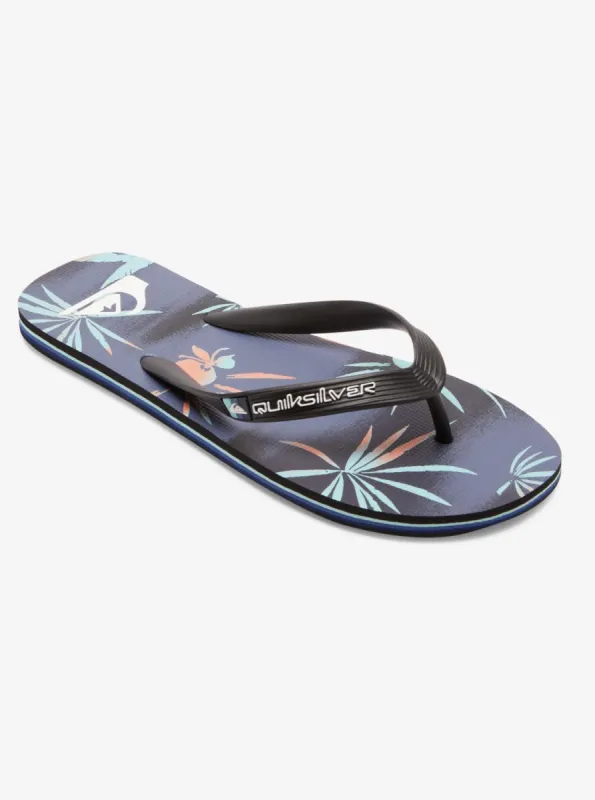Molokai Highline Scallop Flip-Flops - Blue 1 sold by Quiksilver
