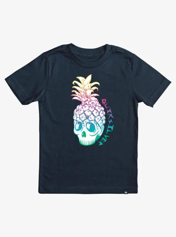 Boys 2-7 Golden Pineapple T-Shirt - Navy Blazer made by Quiksilver