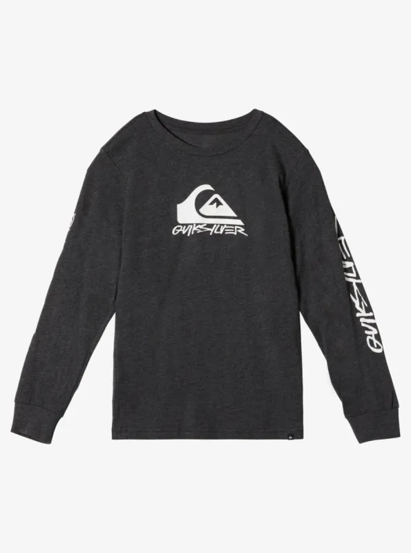 Boys 8-16 Too Many Rules Long Sleeve T-Shirt - Charcoal Heather sold by Quiksilver