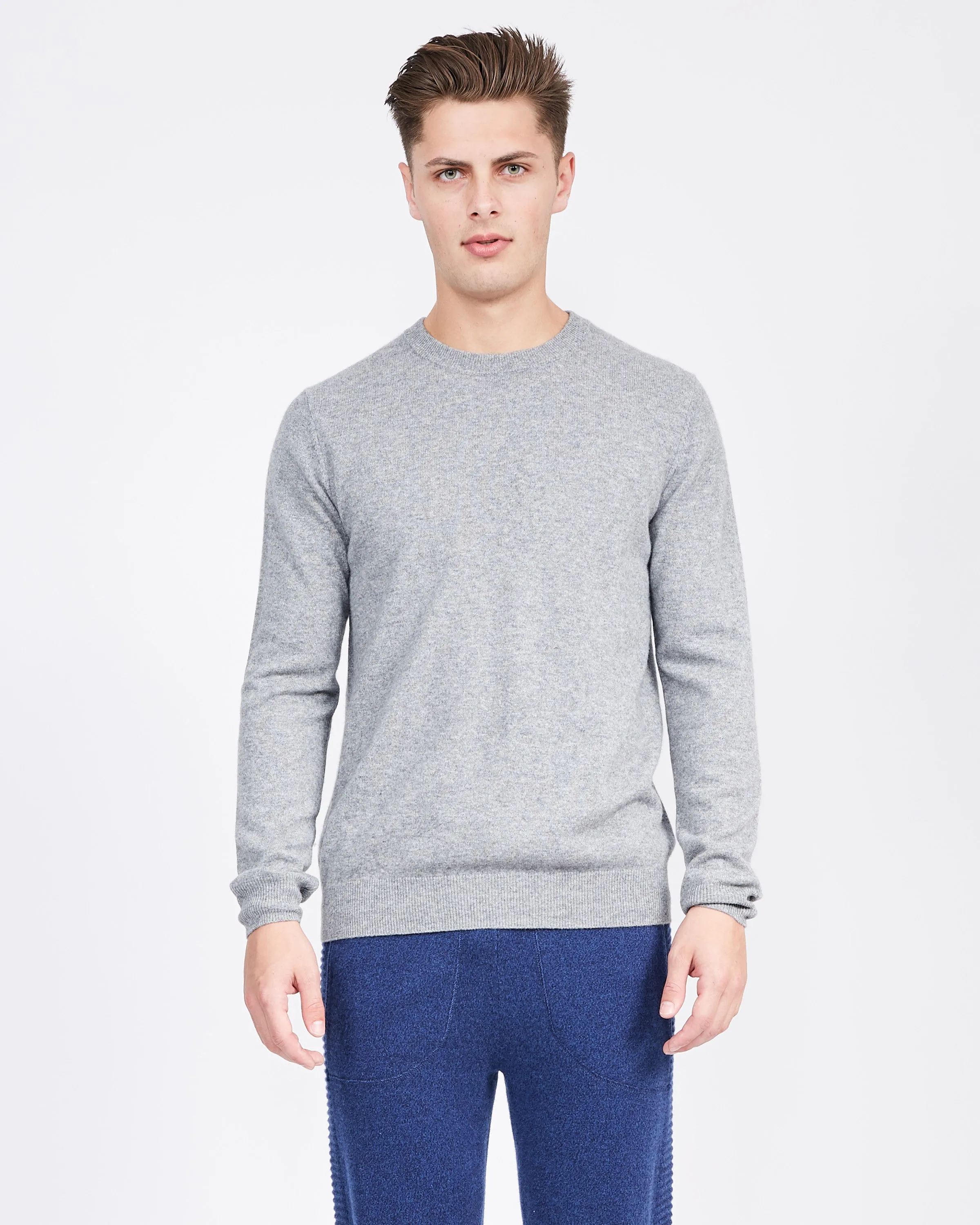 Liam Cashmere Crew Neck sold by Quinn product image thumbnail 4
