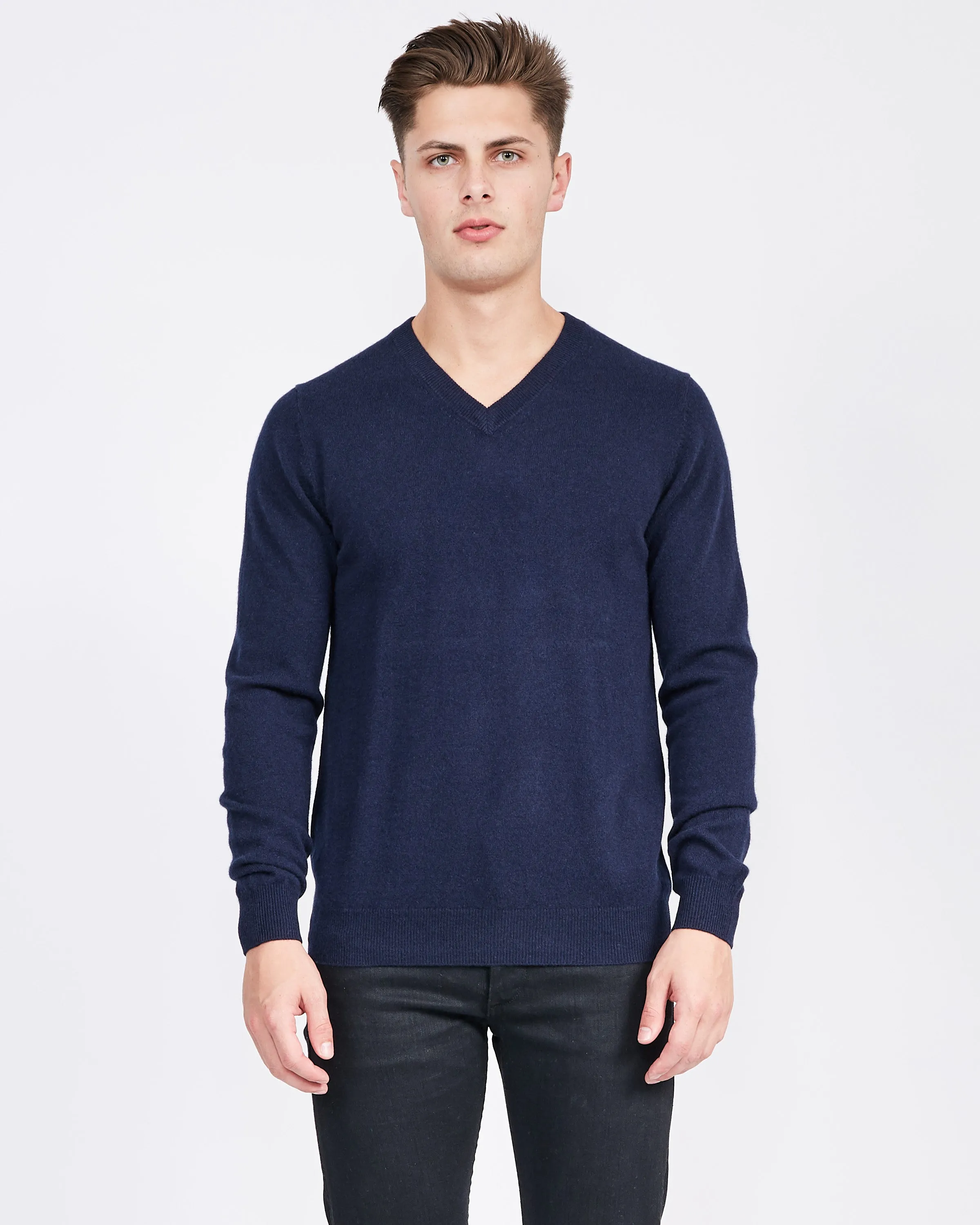 Oliver Cashmere V-Neck sold by Quinn