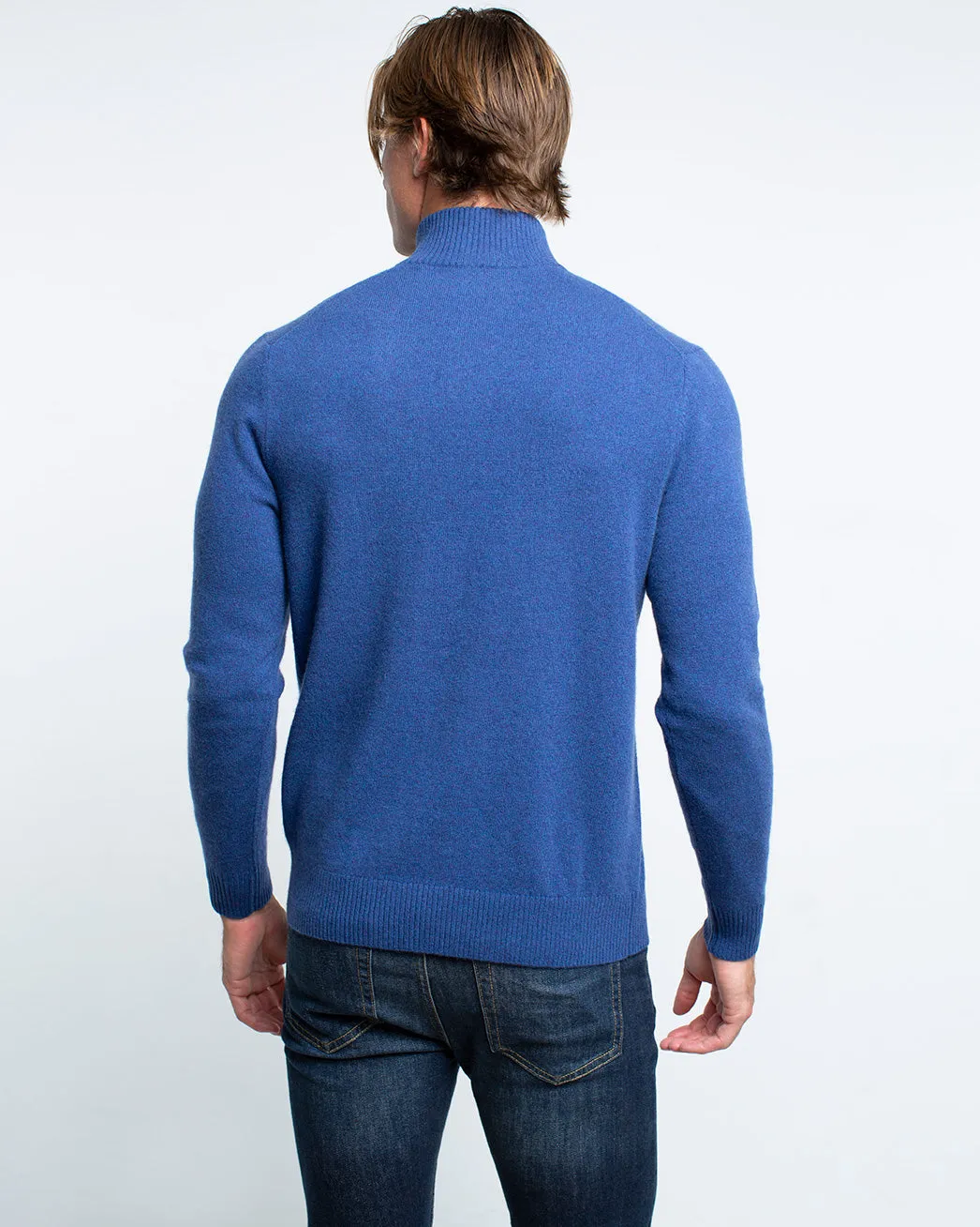 Bradley Cashmere Quarter Zip sold by Quinn product image thumbnail 5