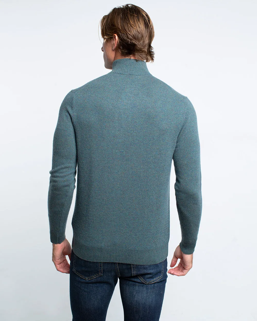Bradley Cashmere Quarter Zip sold by Quinn product image thumbnail 3
