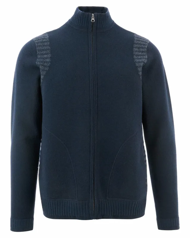 Cashmere Stretch Full Zip Jacket sold by Quinn