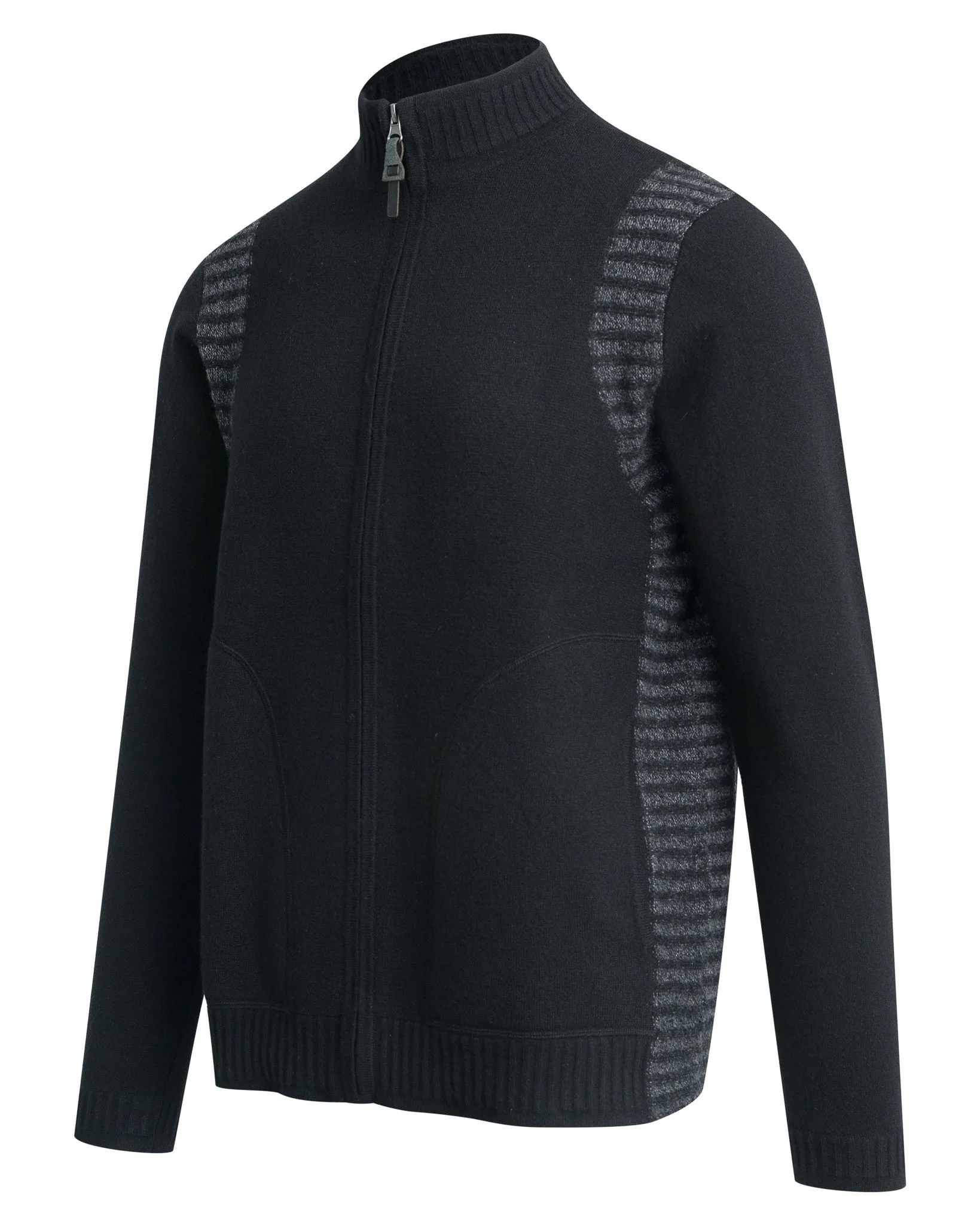 Cashmere Stretch Full Zip Jacket sold by Quinn product image thumbnail 2