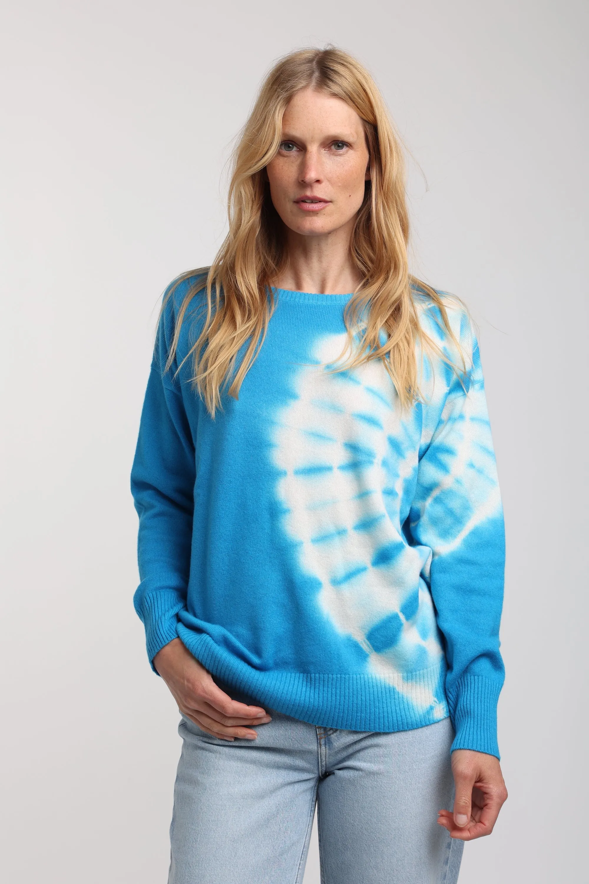 Layla Cashmere Tie Dye Sweatshirt sold by Quinn product image thumbnail 3