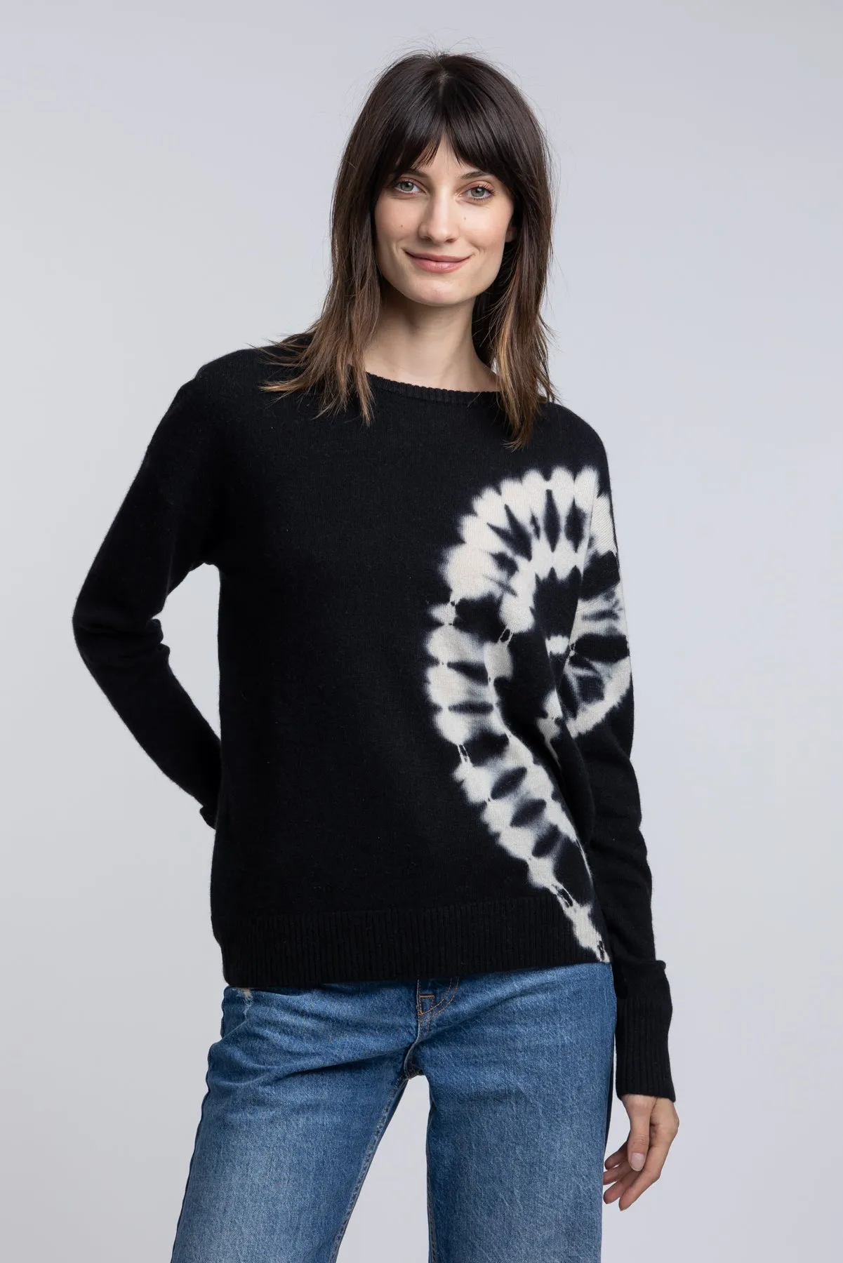 Layla Cashmere Tie Dye Sweatshirt sold by Quinn product image thumbnail 2
