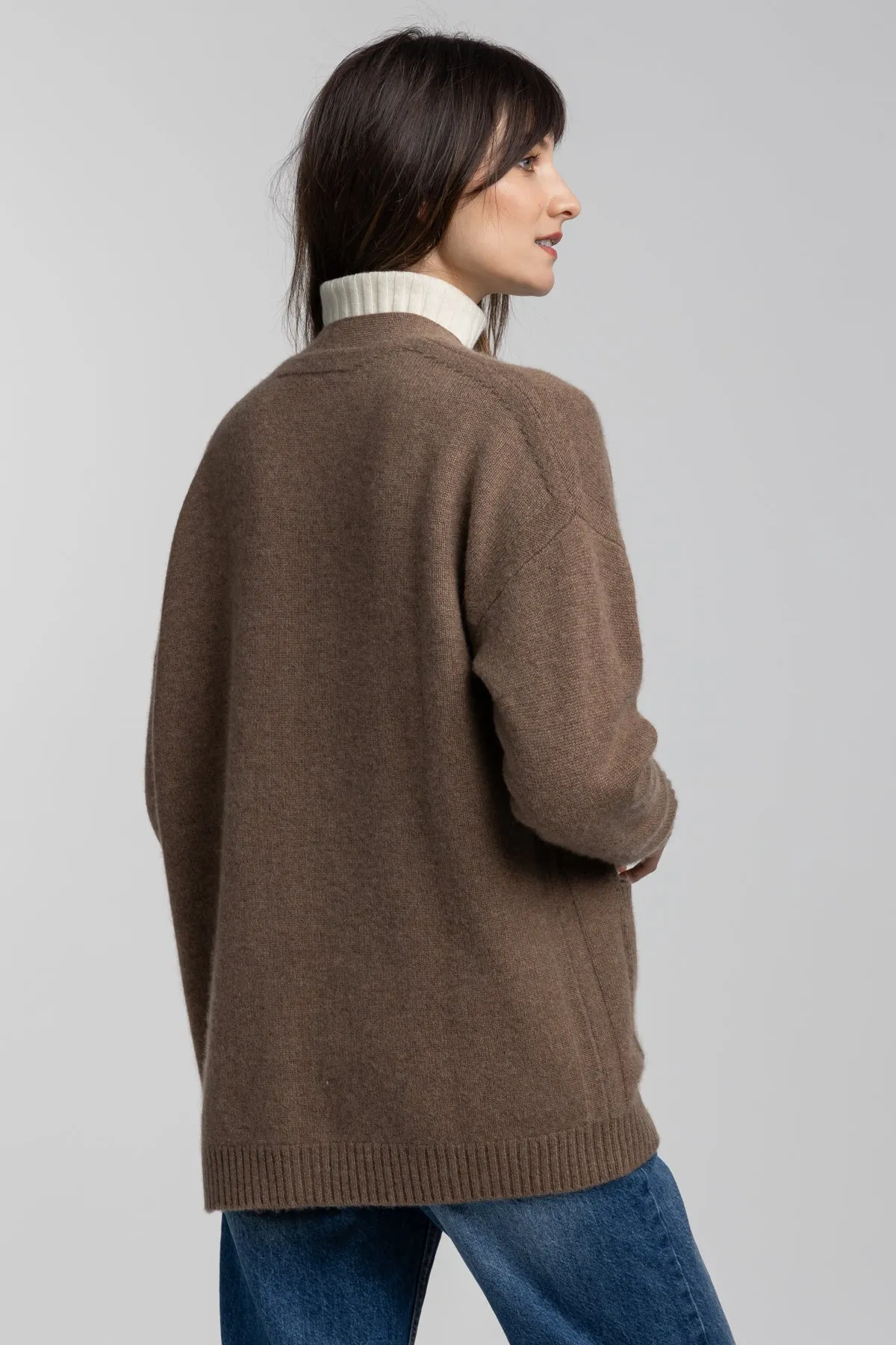 Cashmere Boyfriend Cardigan sold by Quinn product image thumbnail 5