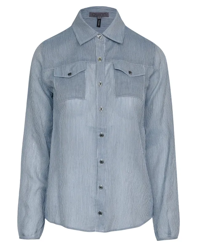 Marmara Striped Button Down sold by Quinn