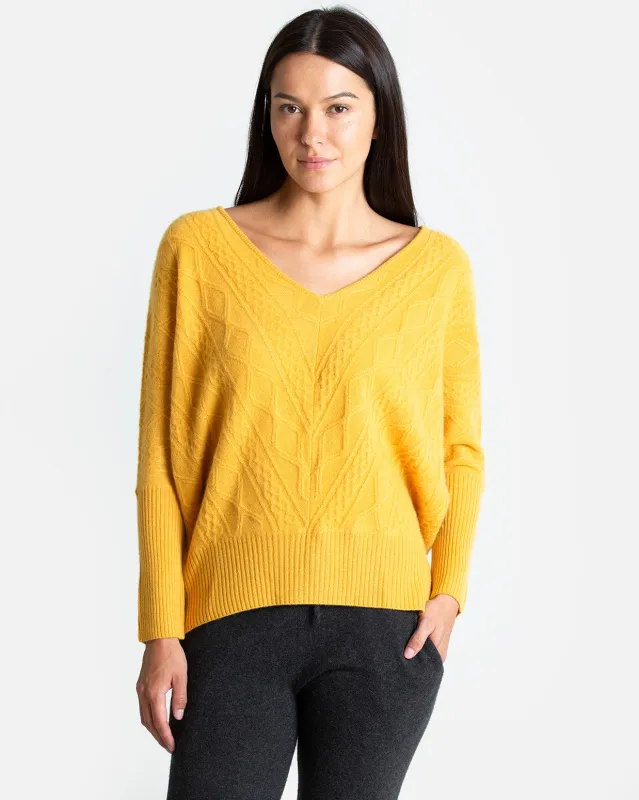 Cashmere Kendall Oversized Sweater sold by Quinn