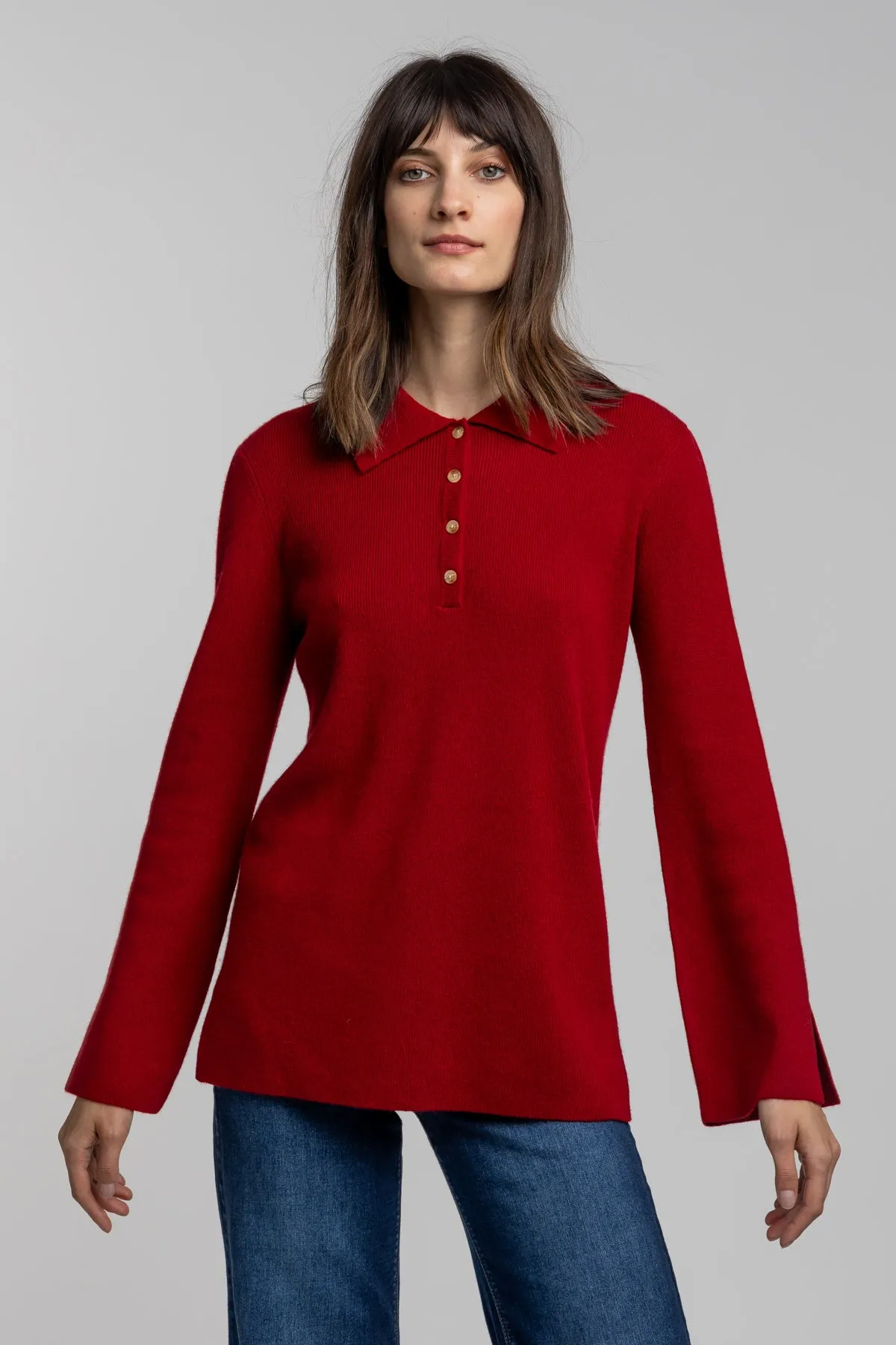 Polo Tunic Sweater sold by Quinn product image thumbnail 3