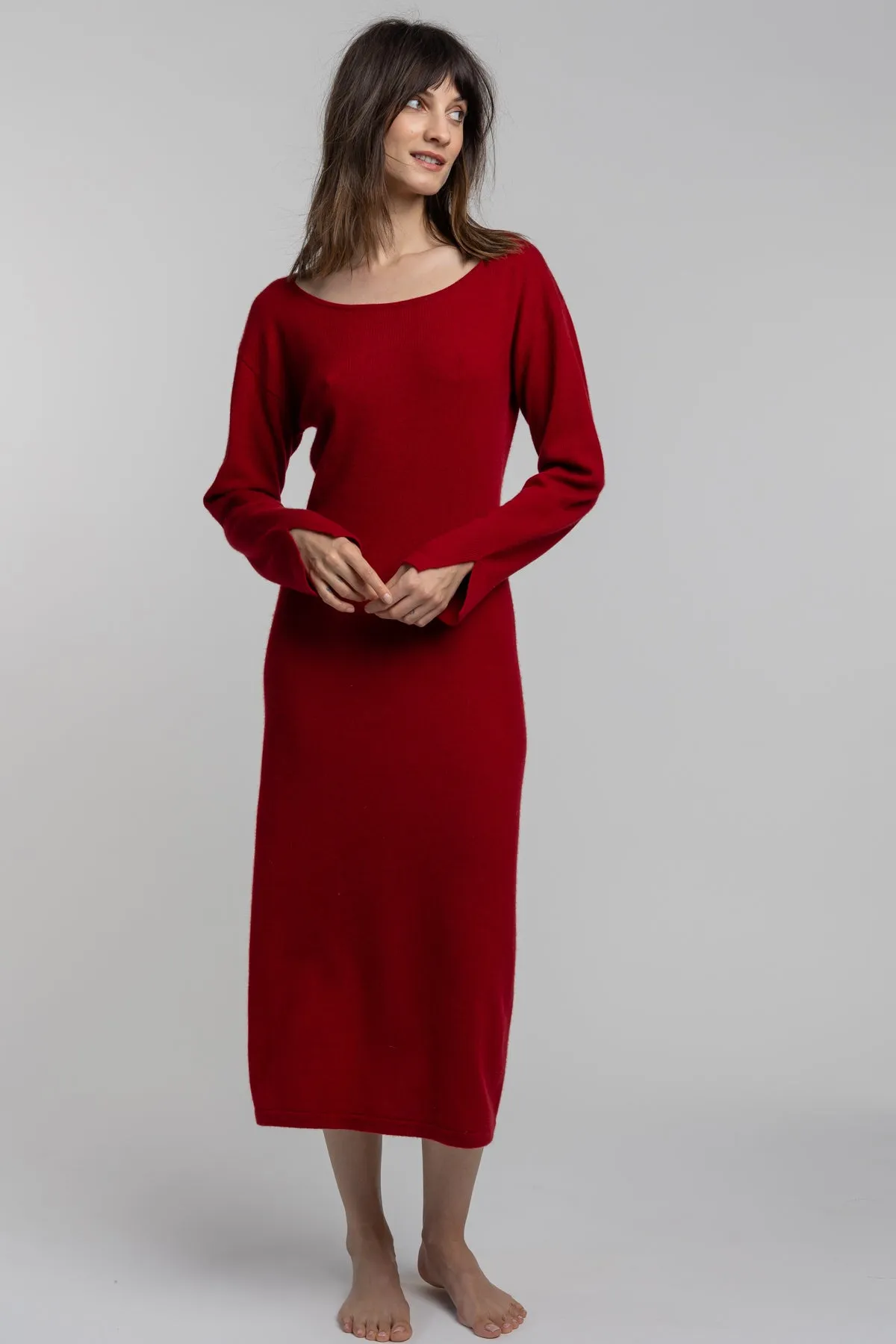 CASHMERE Midi Dress sold by Quinn product image thumbnail 4