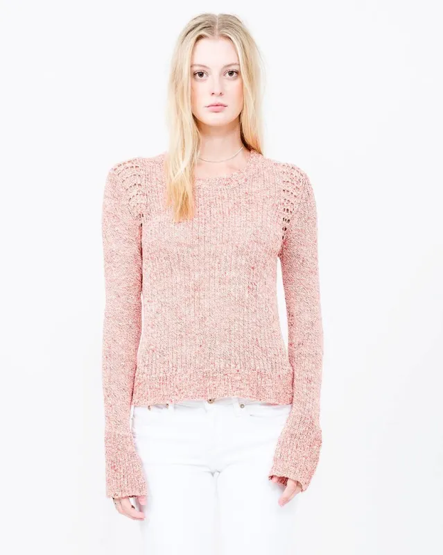 Gravel  Knit Top made by Quinn