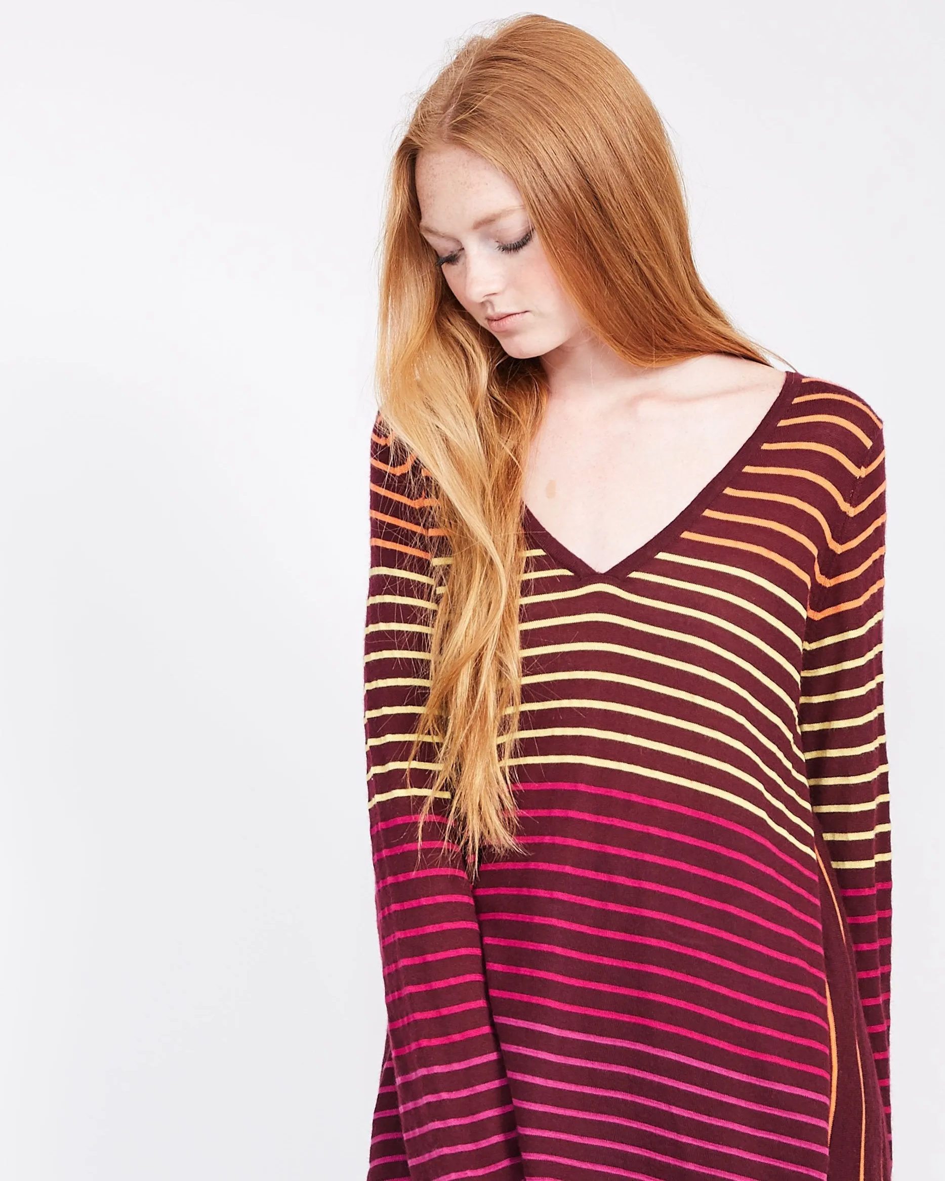 Loretta Cashmere Stripe sold by Quinn