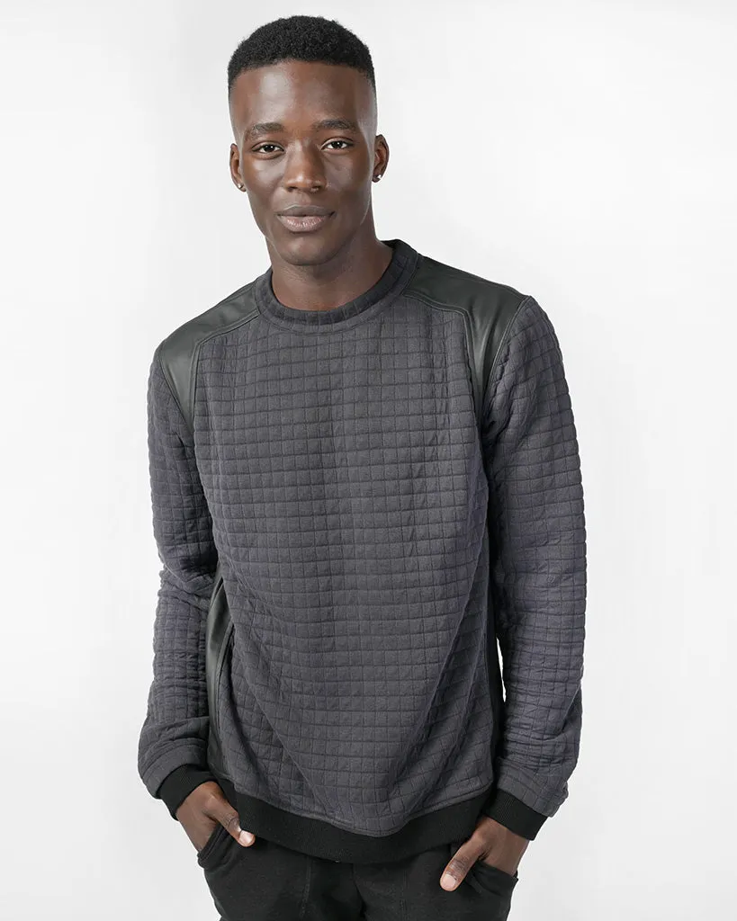 Herzfeld Mixed Media Pullover sold by Quinn