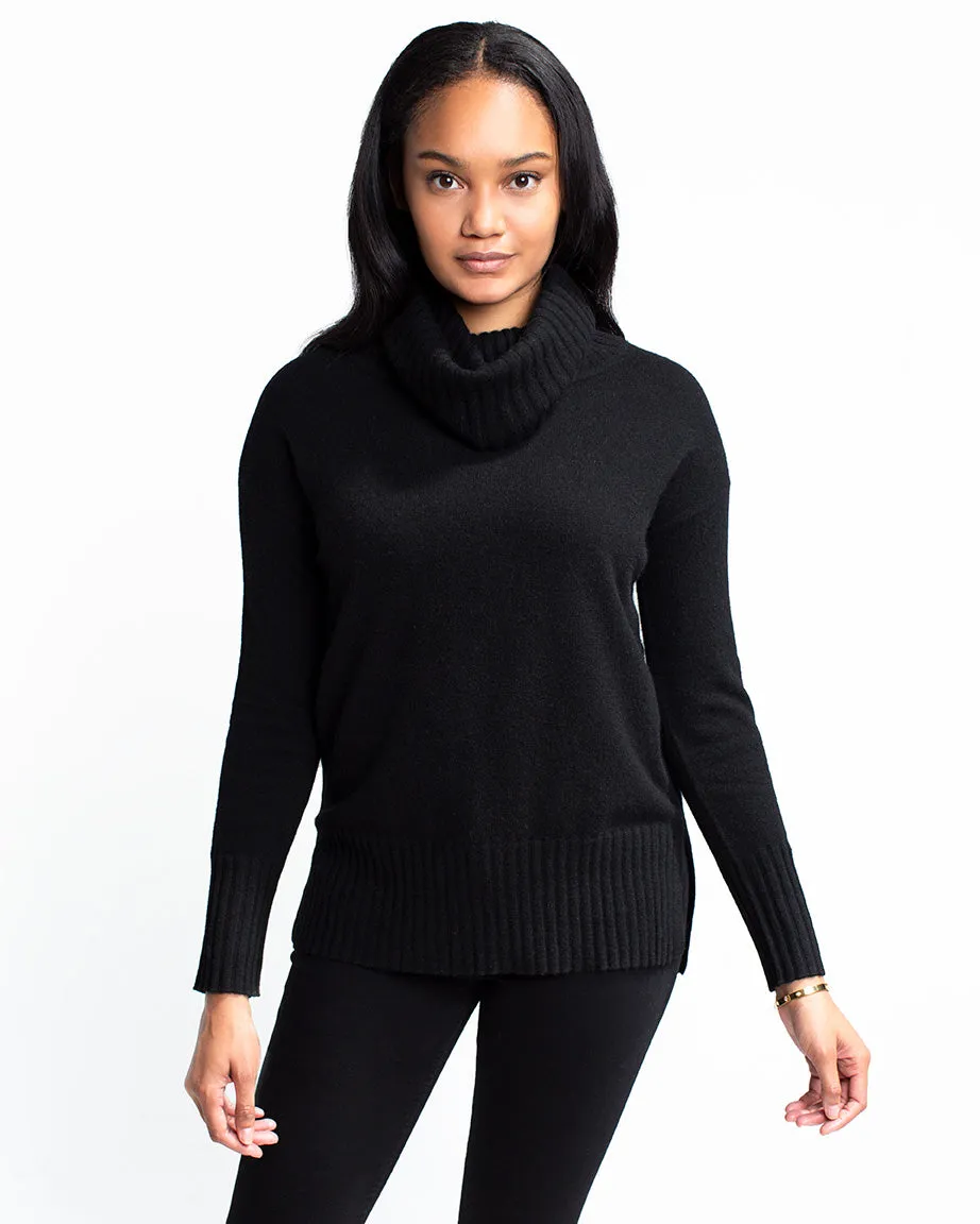 Kiara Cashmere Turtleneck Tunic sold by Quinn