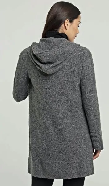 Cashmere Hooded Coatigan sold by Quinn product image thumbnail 2