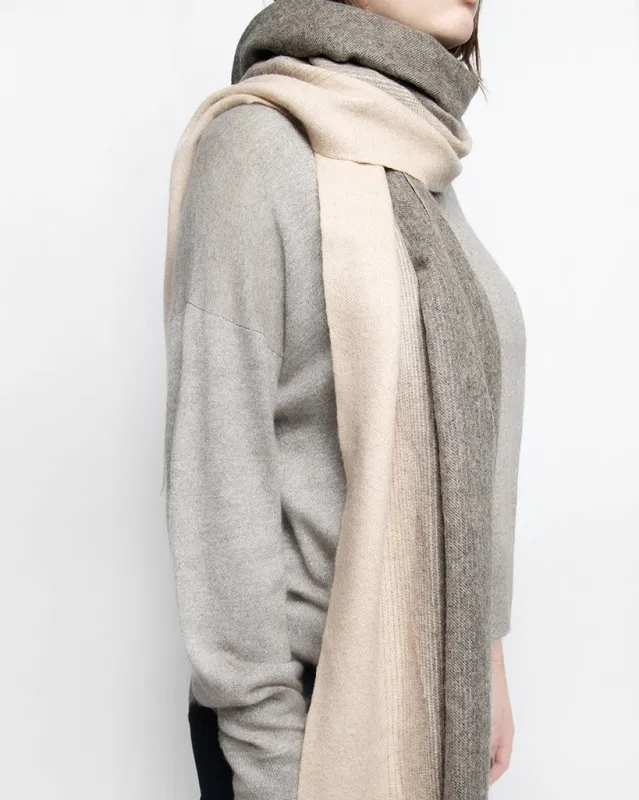 Ombre Cashmere Scarf sold by Quinn