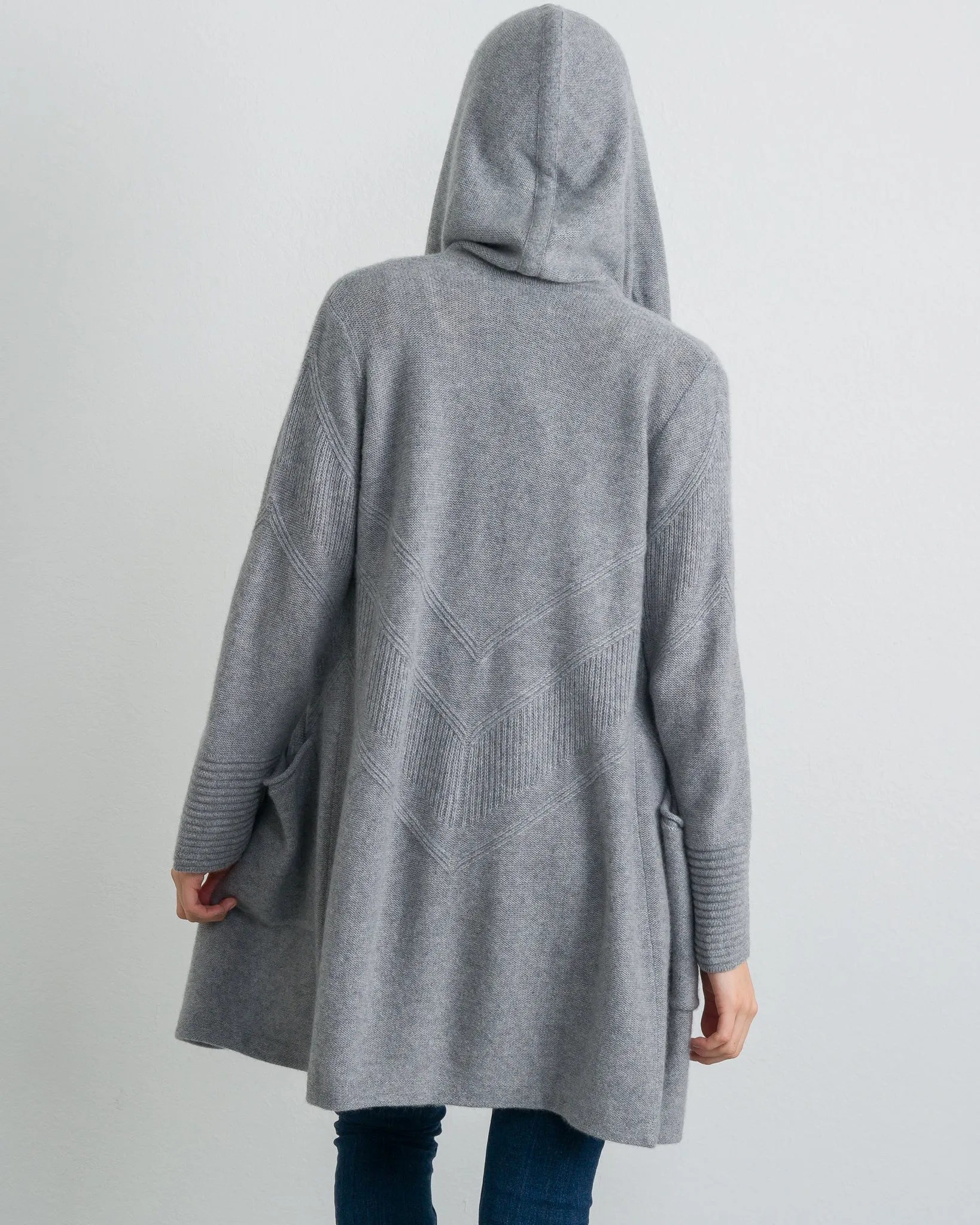 Tonny Mixed Stitch Coatigan sold by Quinn product image thumbnail 2