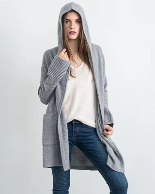 Tonny Mixed Stitch Coatigan sold by Quinn