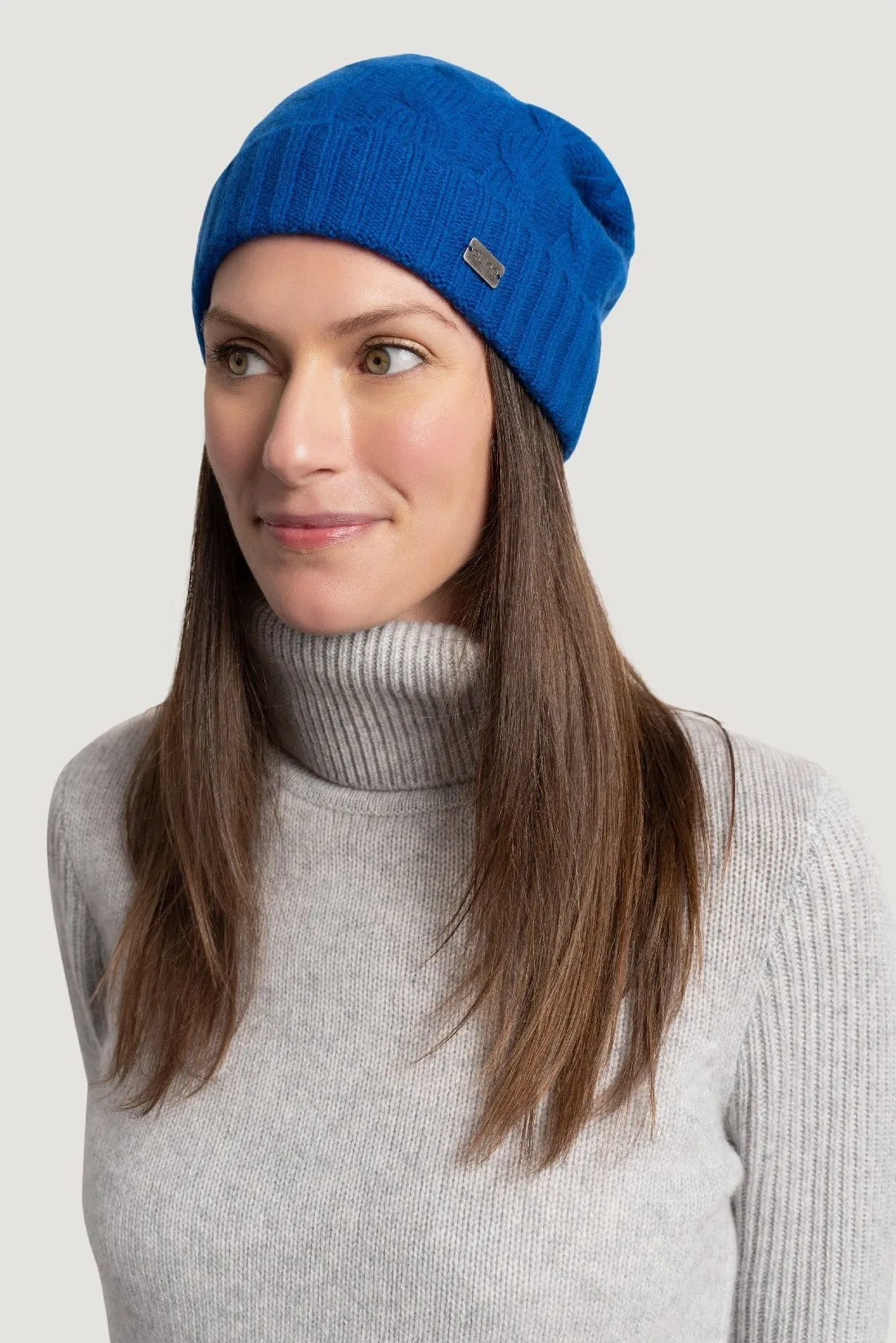 Cashmere Cable Beanie sold by Quinn product image thumbnail 4