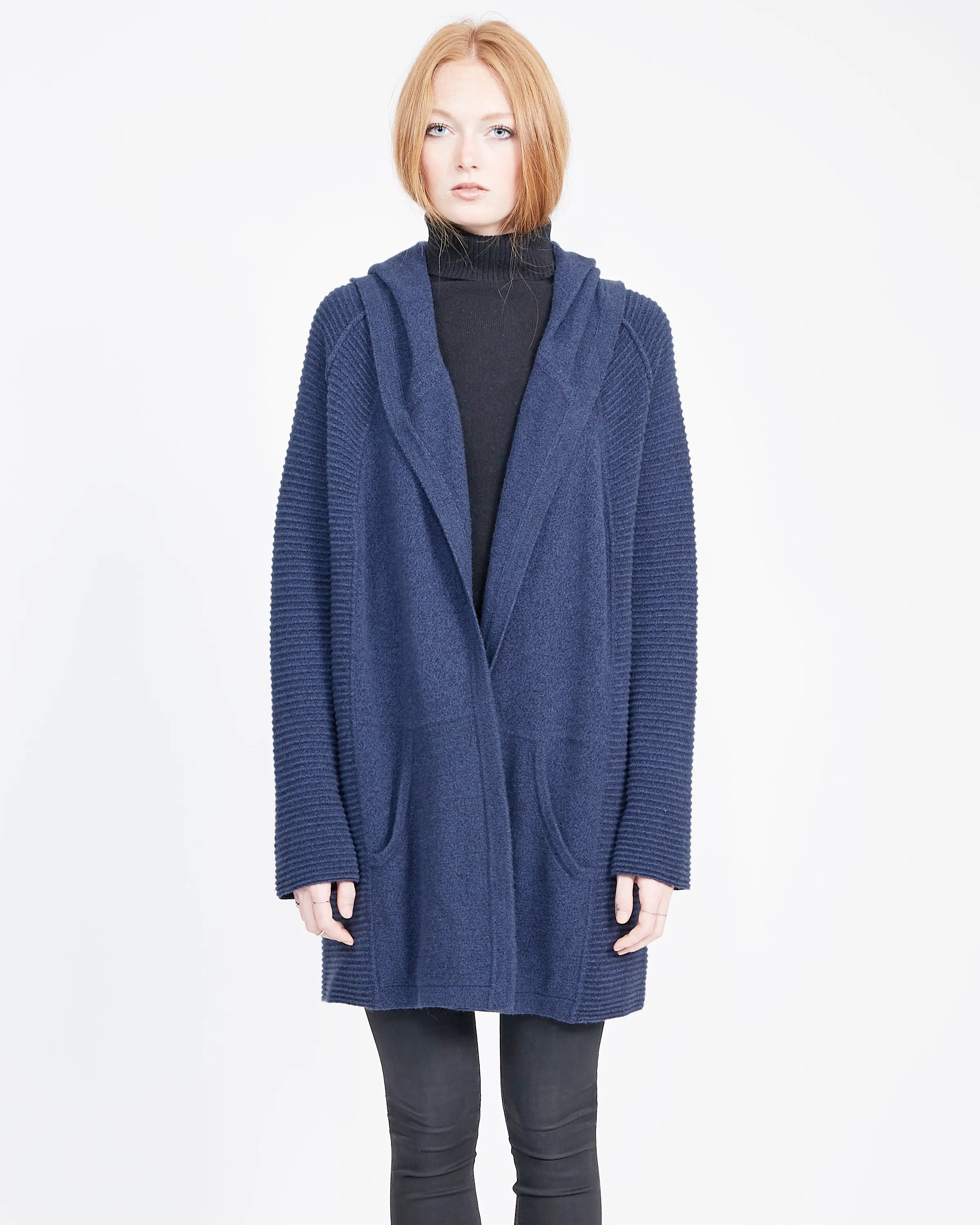 Cashmere Hooded Coatigan sold by Quinn product image thumbnail 2