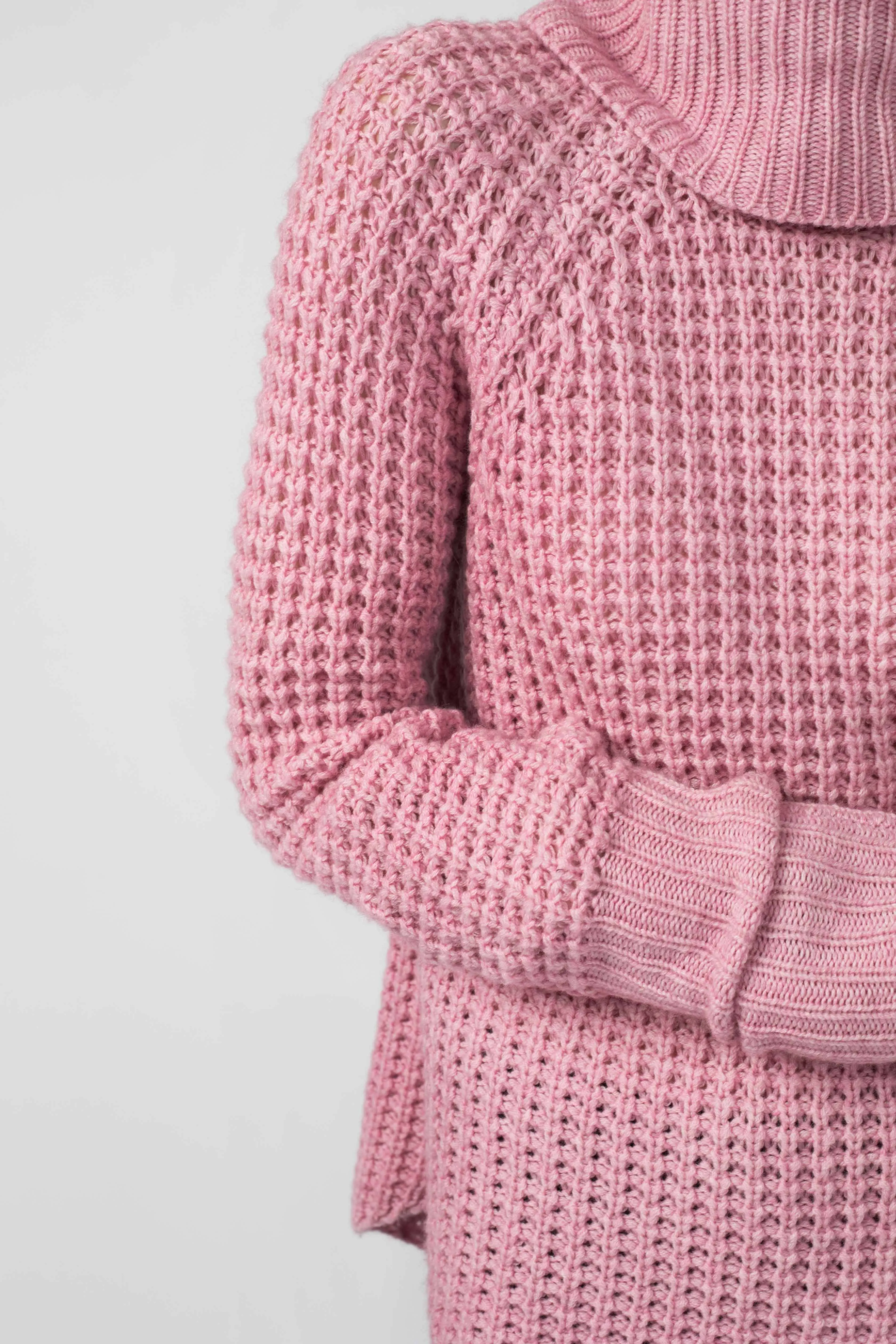 Cashmere Waffle Stitch Turtleneck sold by Quinn product image thumbnail 3