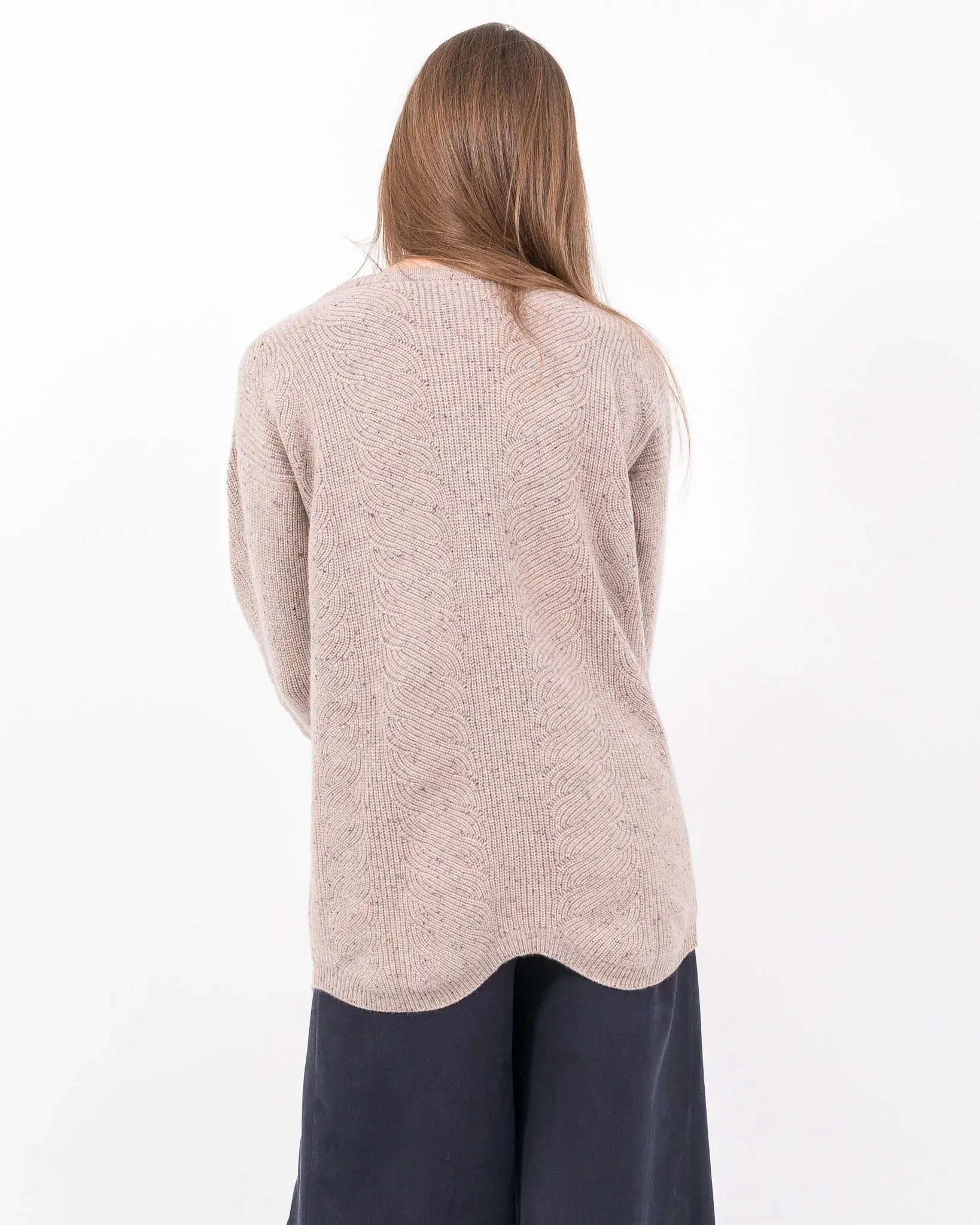 Cashmere Cable Tunic sold by Quinn product image thumbnail 4