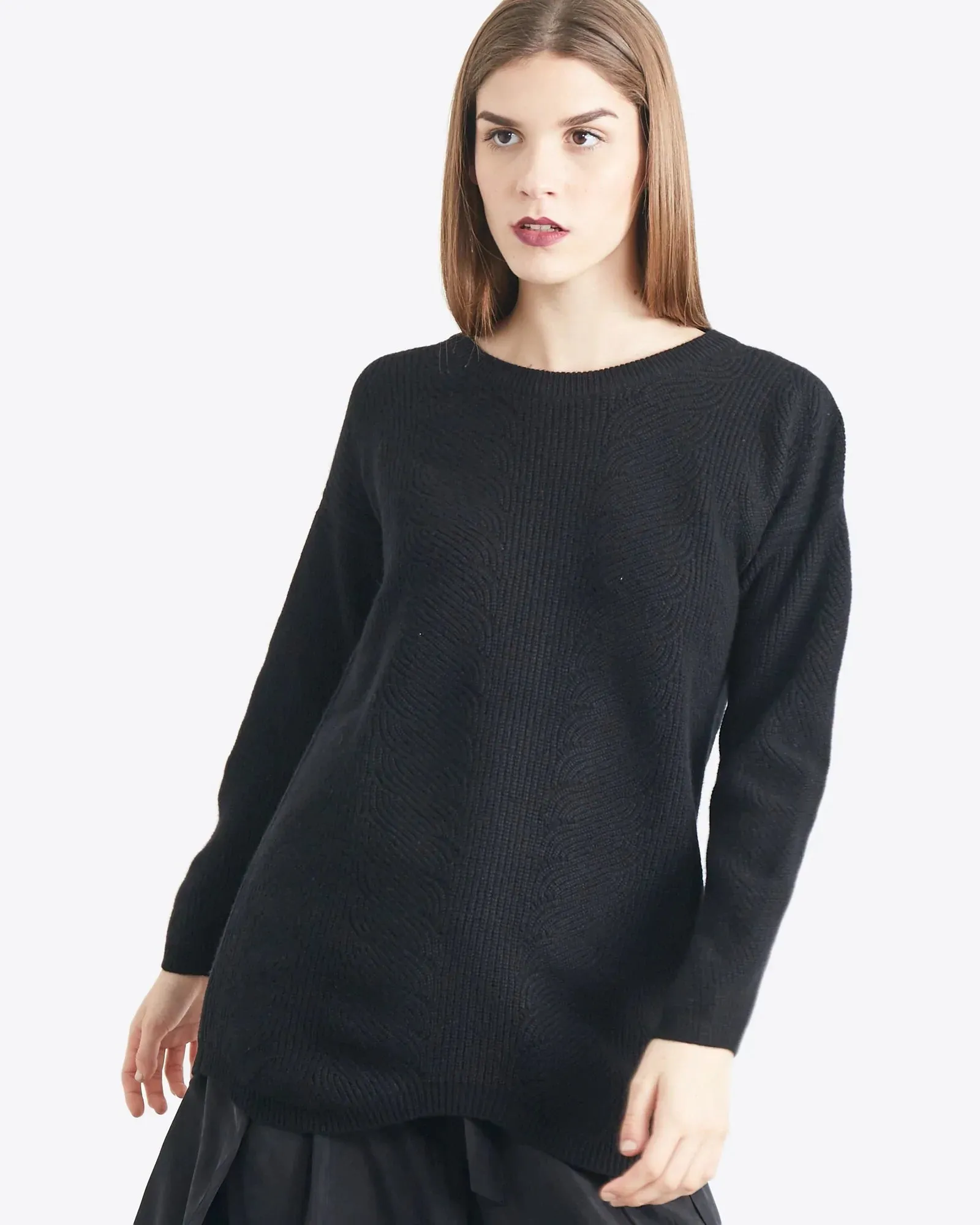 Cashmere Cable Tunic sold by Quinn product image thumbnail 3