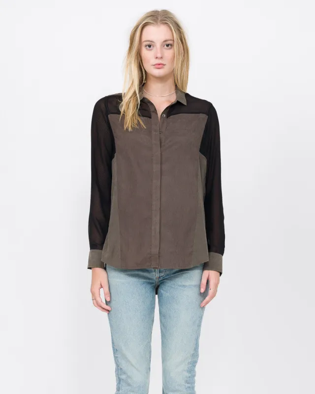 Blake Colorblock Shirt made by Quinn