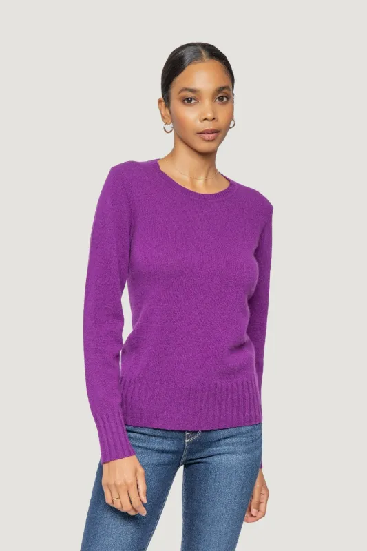 Khloe Cashmere Crewneck Sweater sold by Quinn