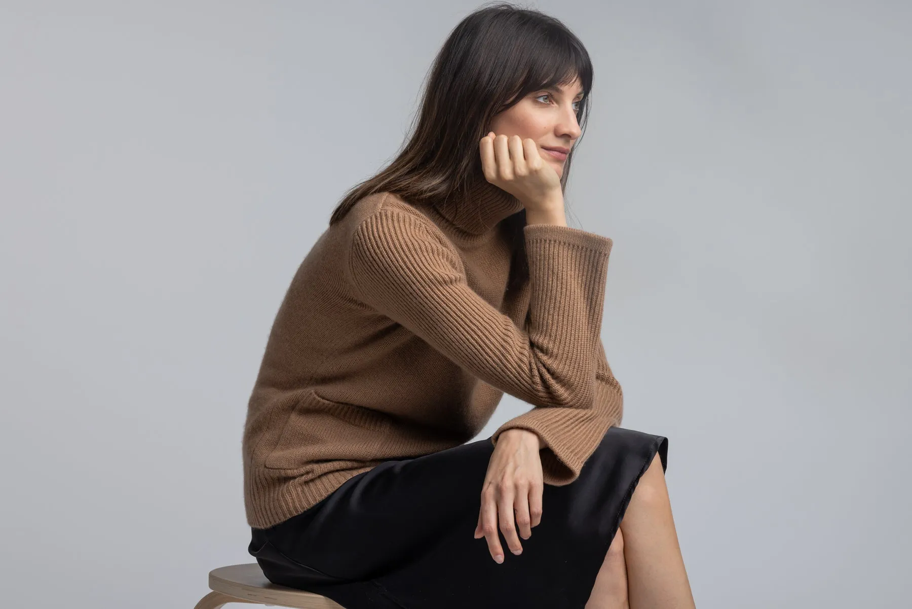 Cashmere Turtleneck Sweater sold by Quinn product image thumbnail 4