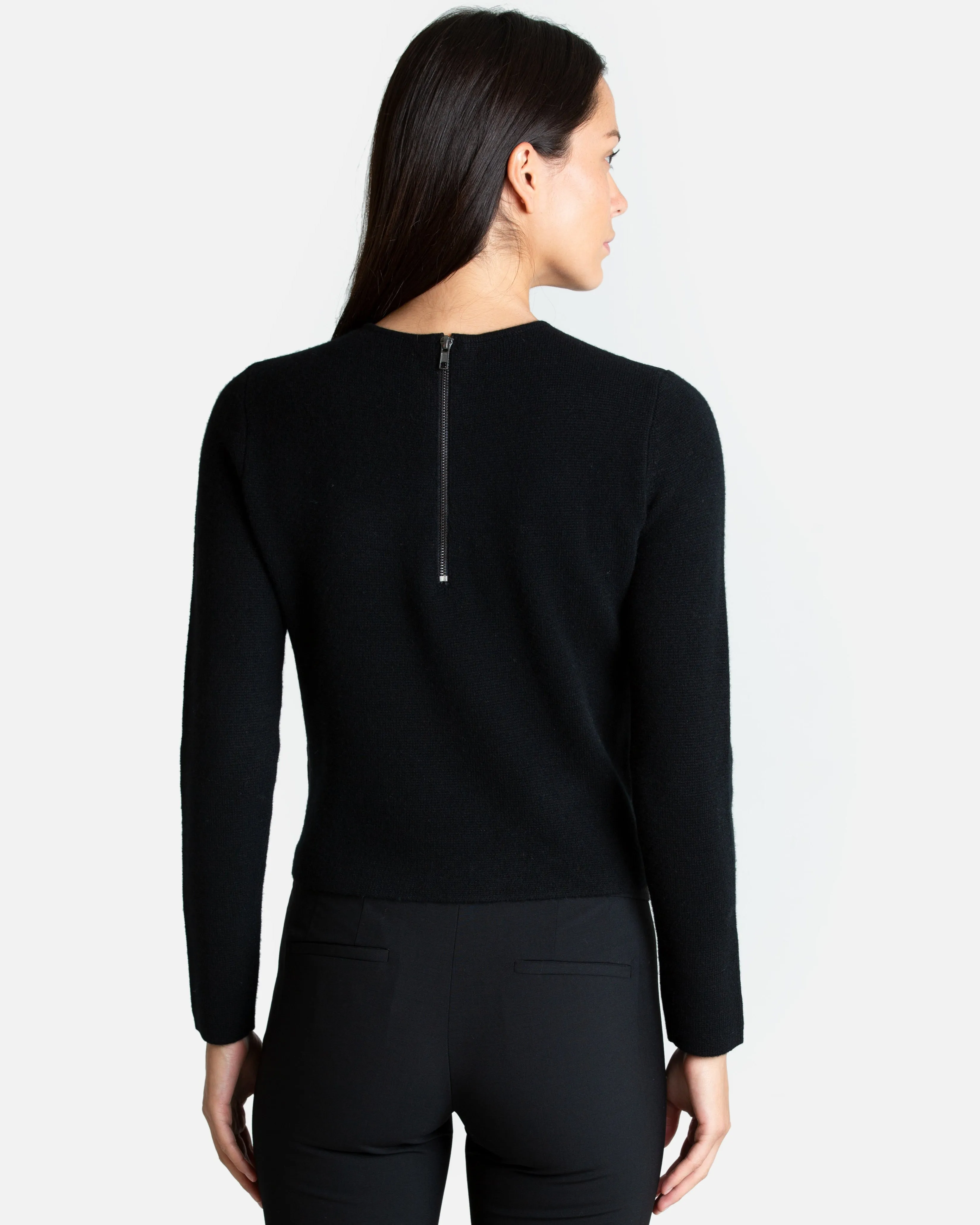 Anka Cashmere & Suede Top sold by Quinn product image thumbnail 3