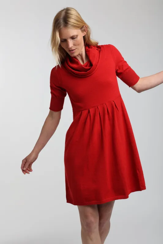 Drew Cowl Neck Mini Dress sold by Quinn