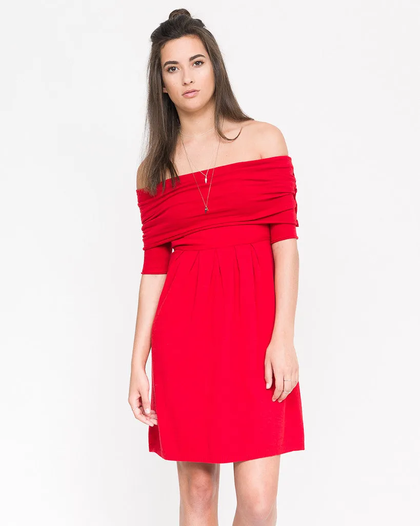 Drew Cowl Neck Mini Dress sold by Quinn product image thumbnail 4