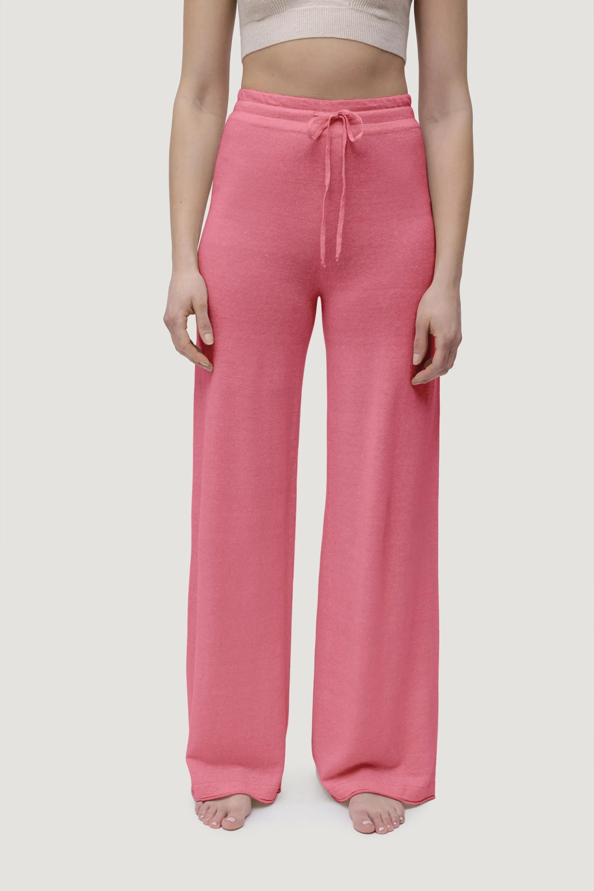 Cashmere & Linen Wide Leg Pant sold by Quinn product image thumbnail 2