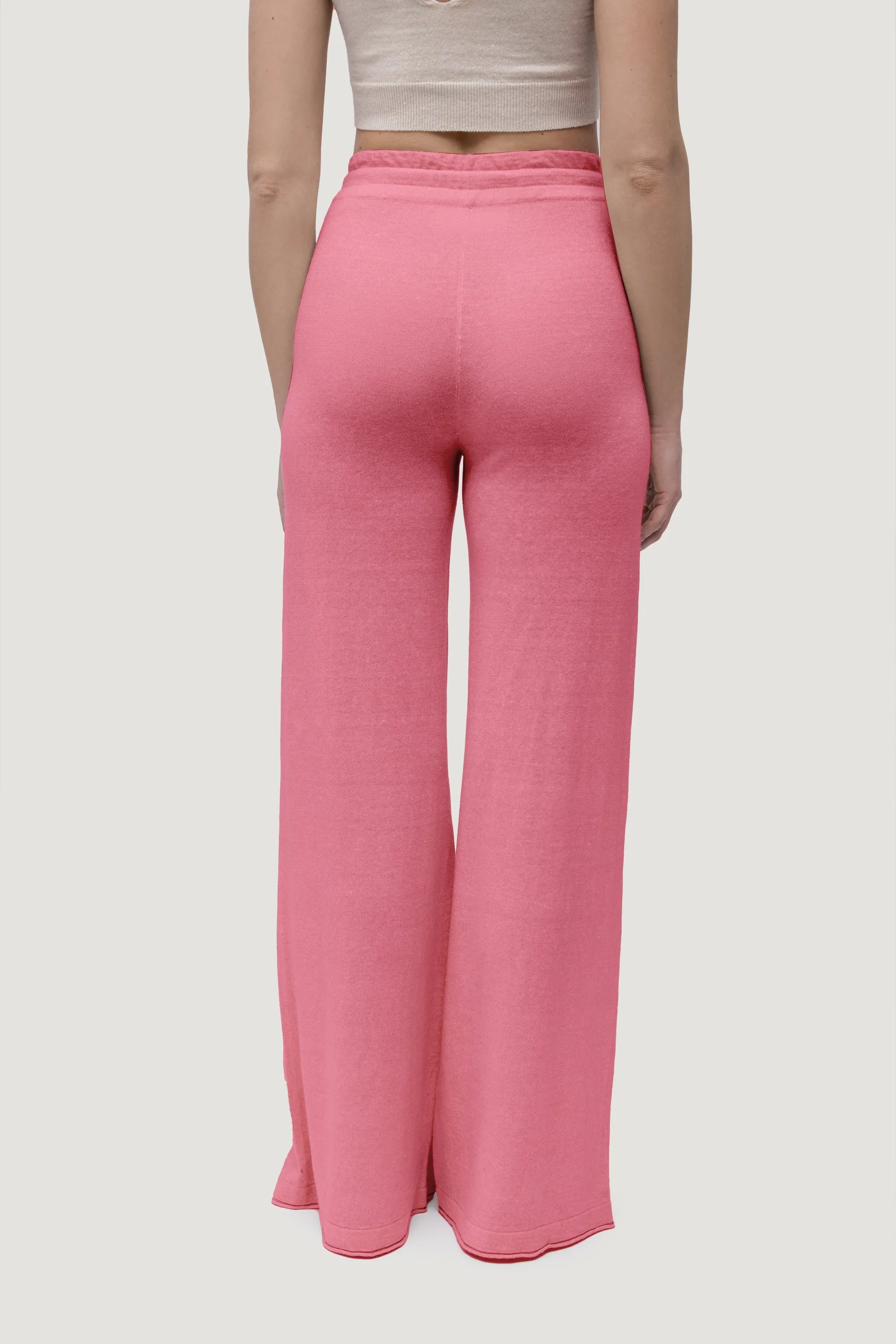 Cashmere & Linen Wide Leg Pant sold by Quinn product image thumbnail 3