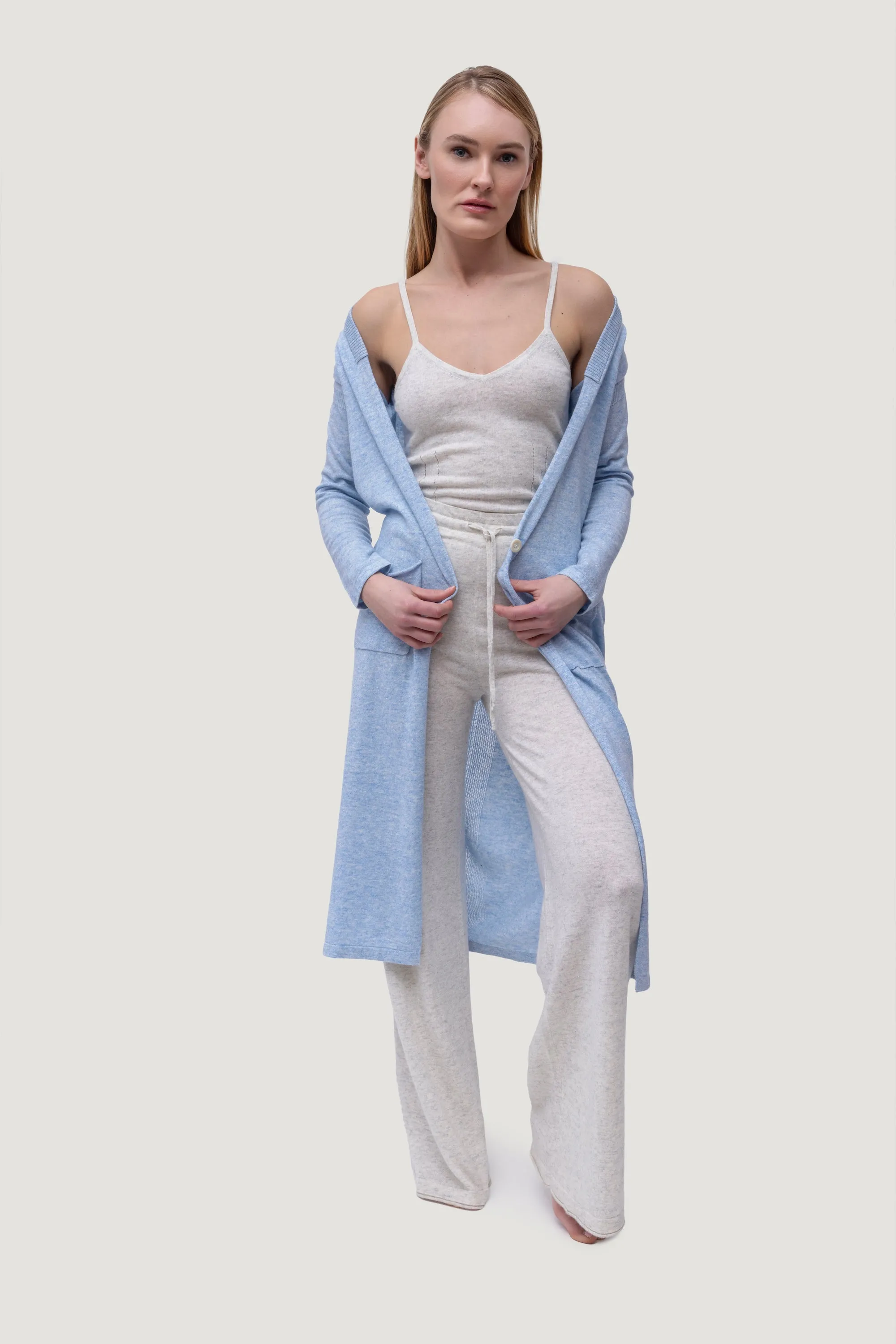 Cashmere & Linen Maxi Cardigan sold by Quinn product image thumbnail 2