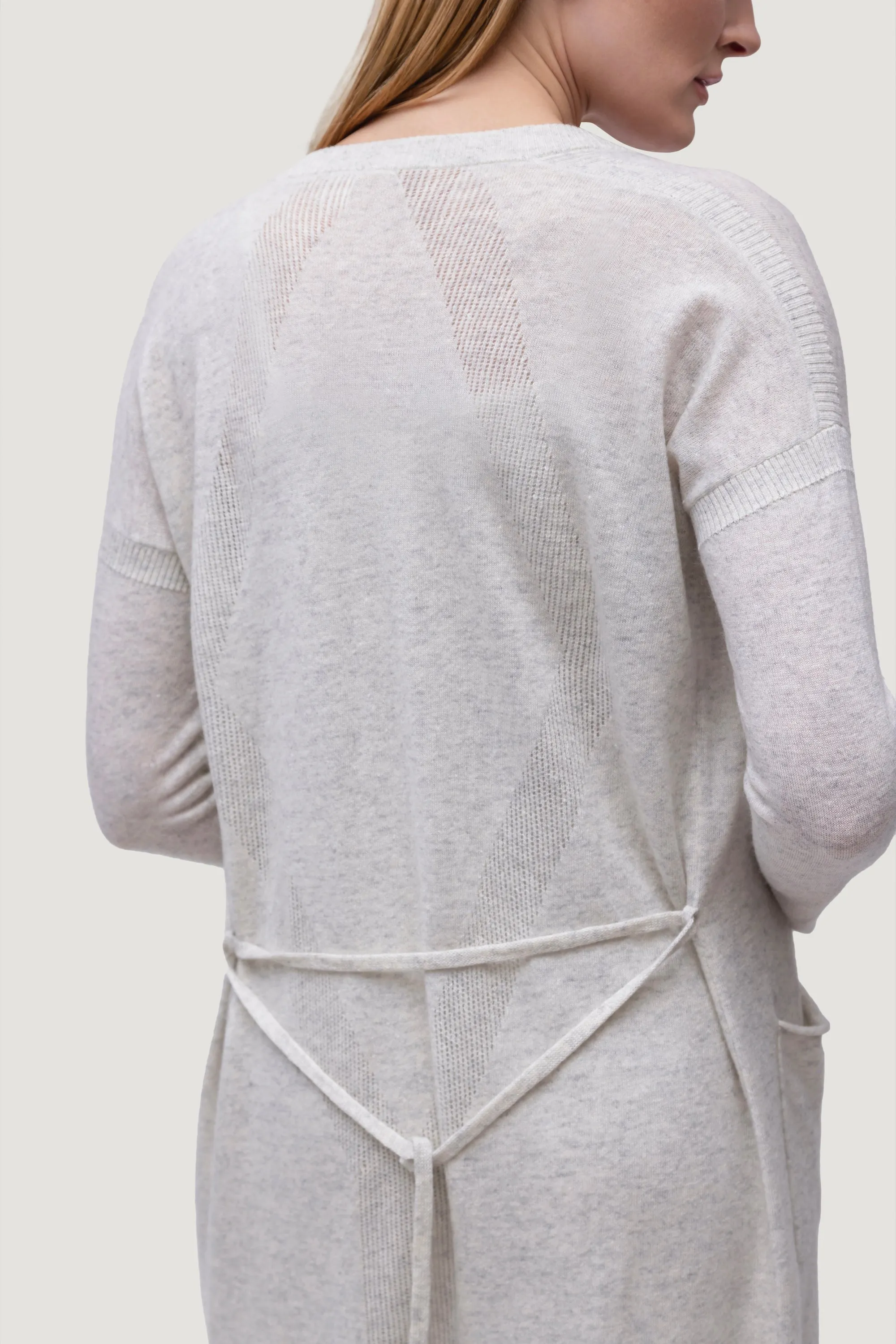 Cashmere & Linen Maxi Cardigan sold by Quinn product image thumbnail 4