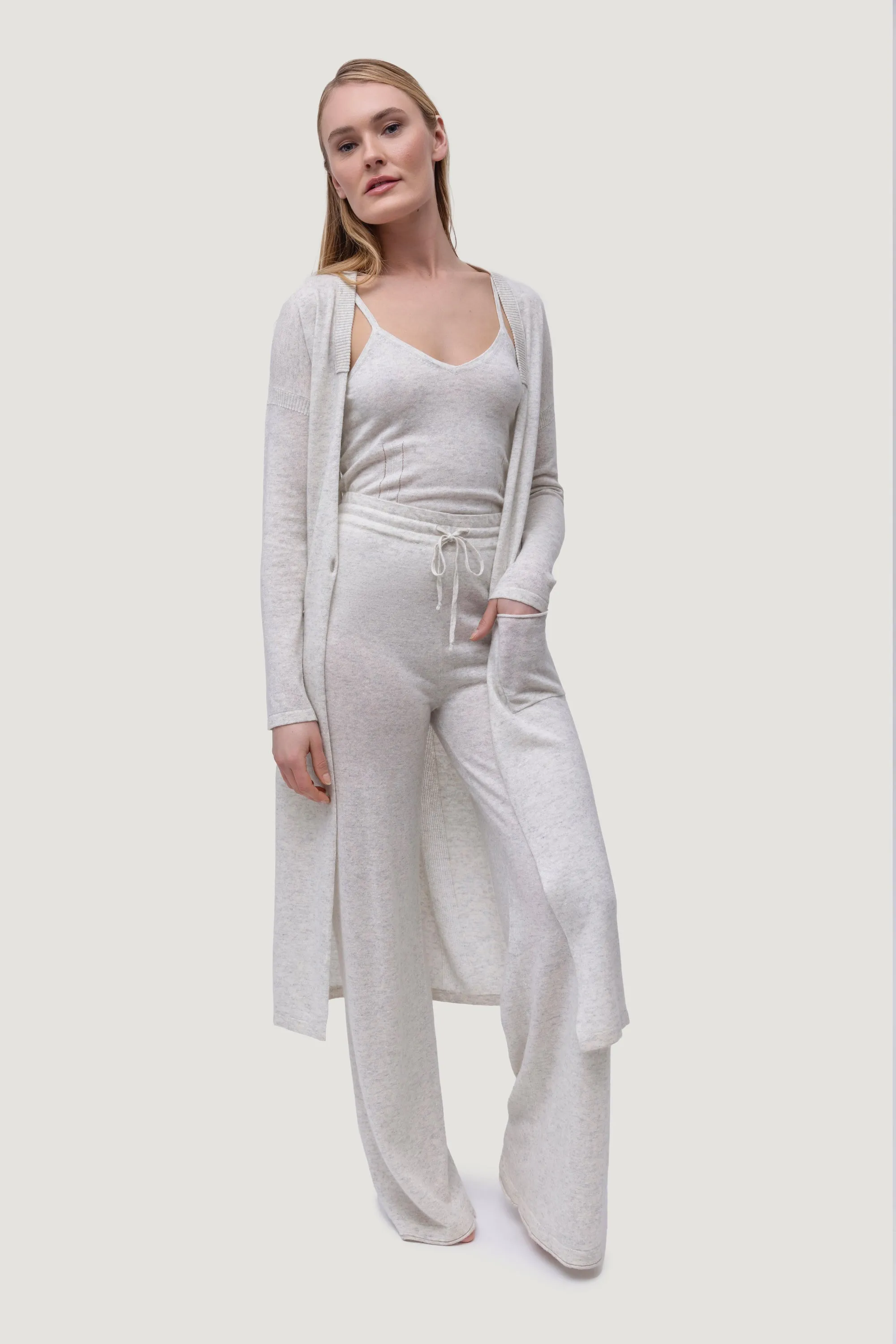 Cashmere & Linen Maxi Cardigan sold by Quinn product image thumbnail 3