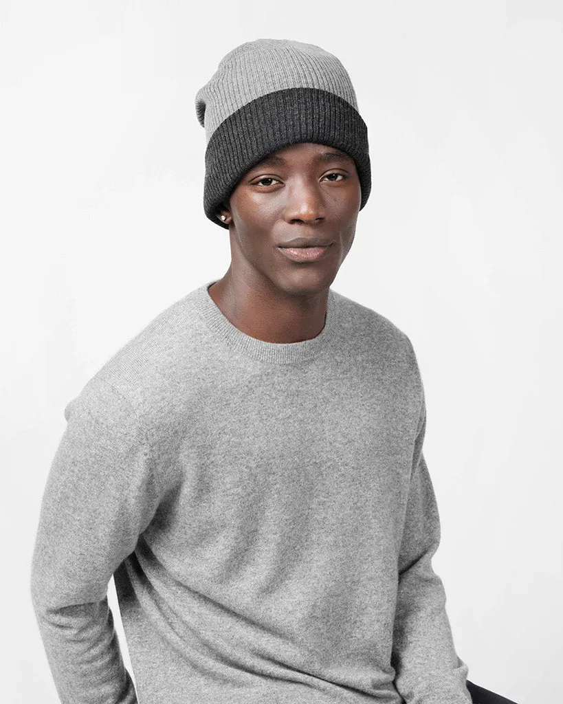 Men's Wool Rib Reversible Hat sold by Quinn