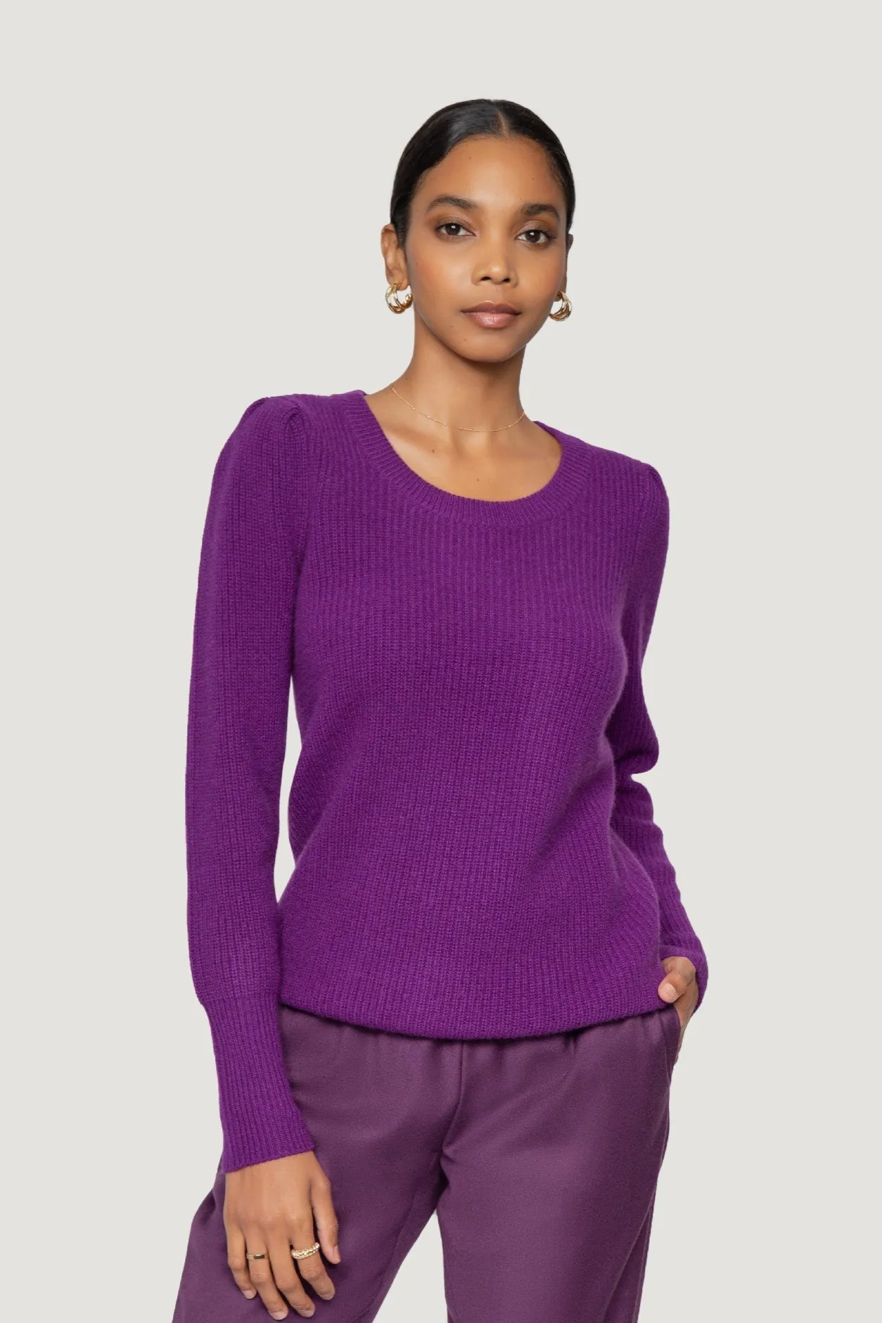 Cashmere Ribbed Sweater sold by Quinn product image thumbnail 3