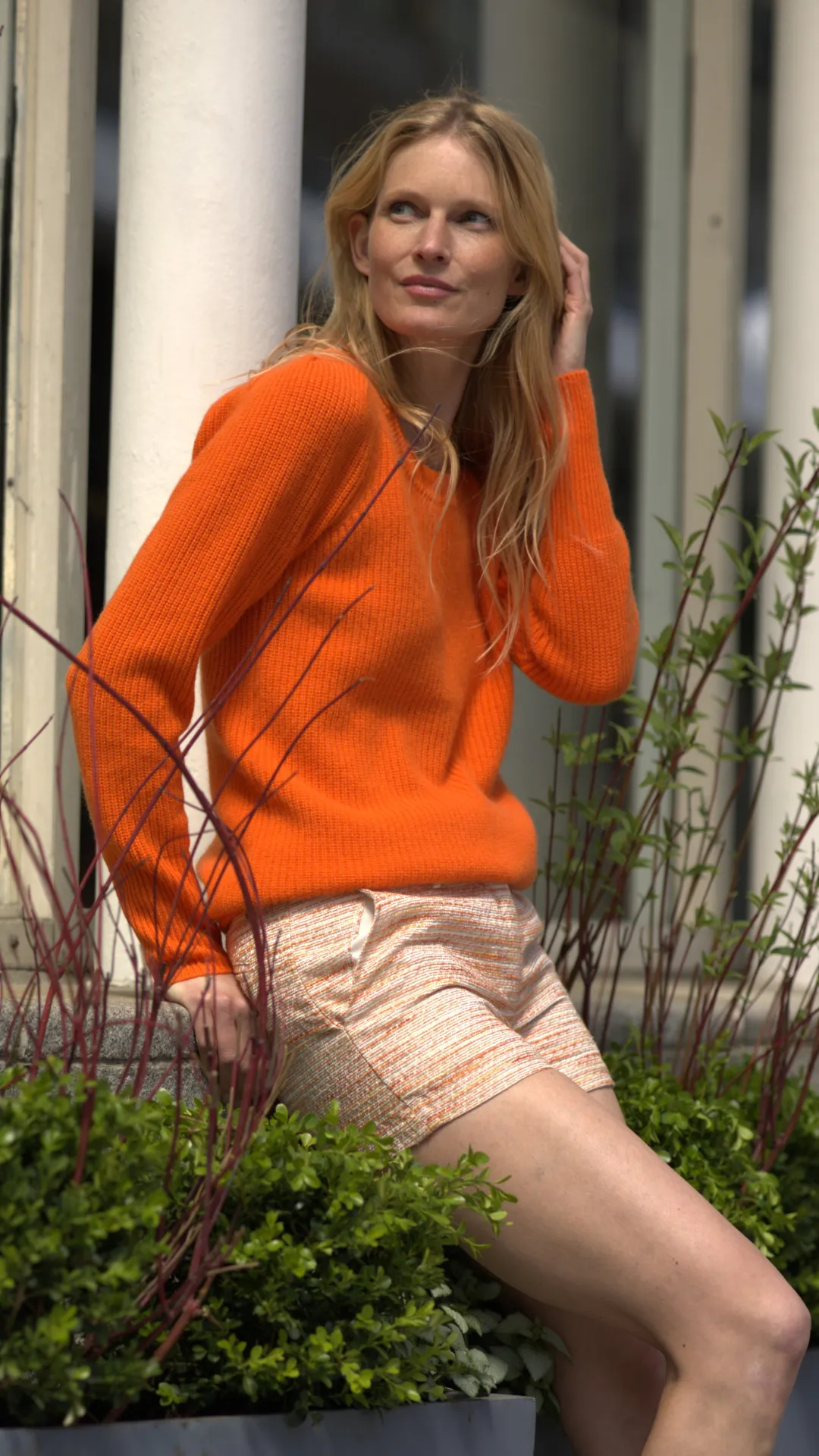 Cashmere Ribbed Sweater sold by Quinn