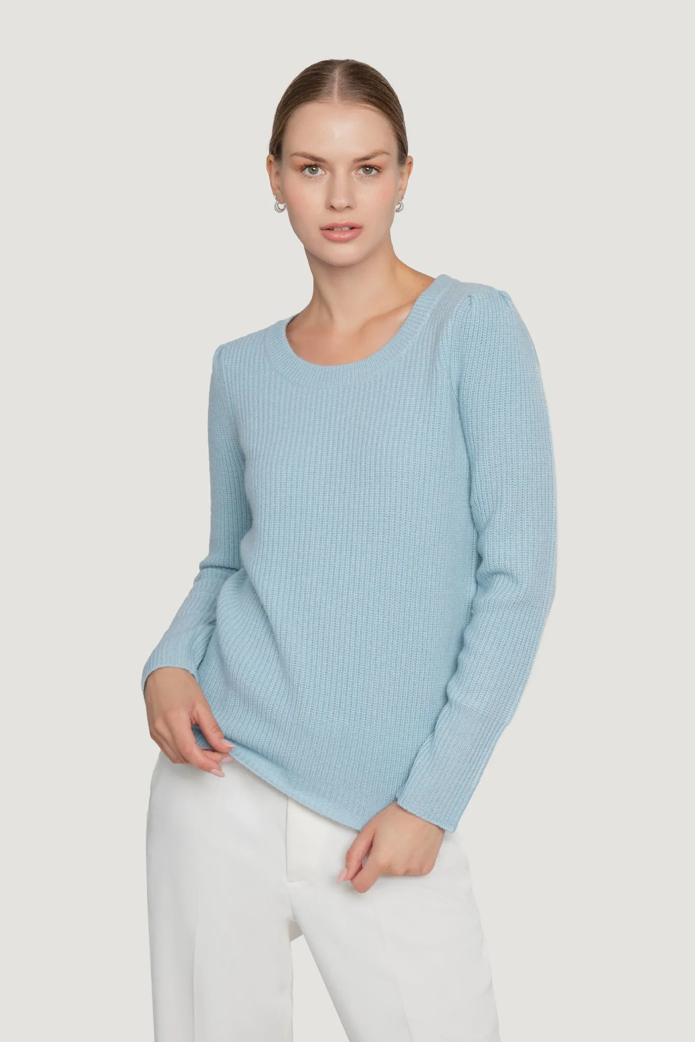 Cashmere Ribbed Sweater sold by Quinn product image thumbnail 2