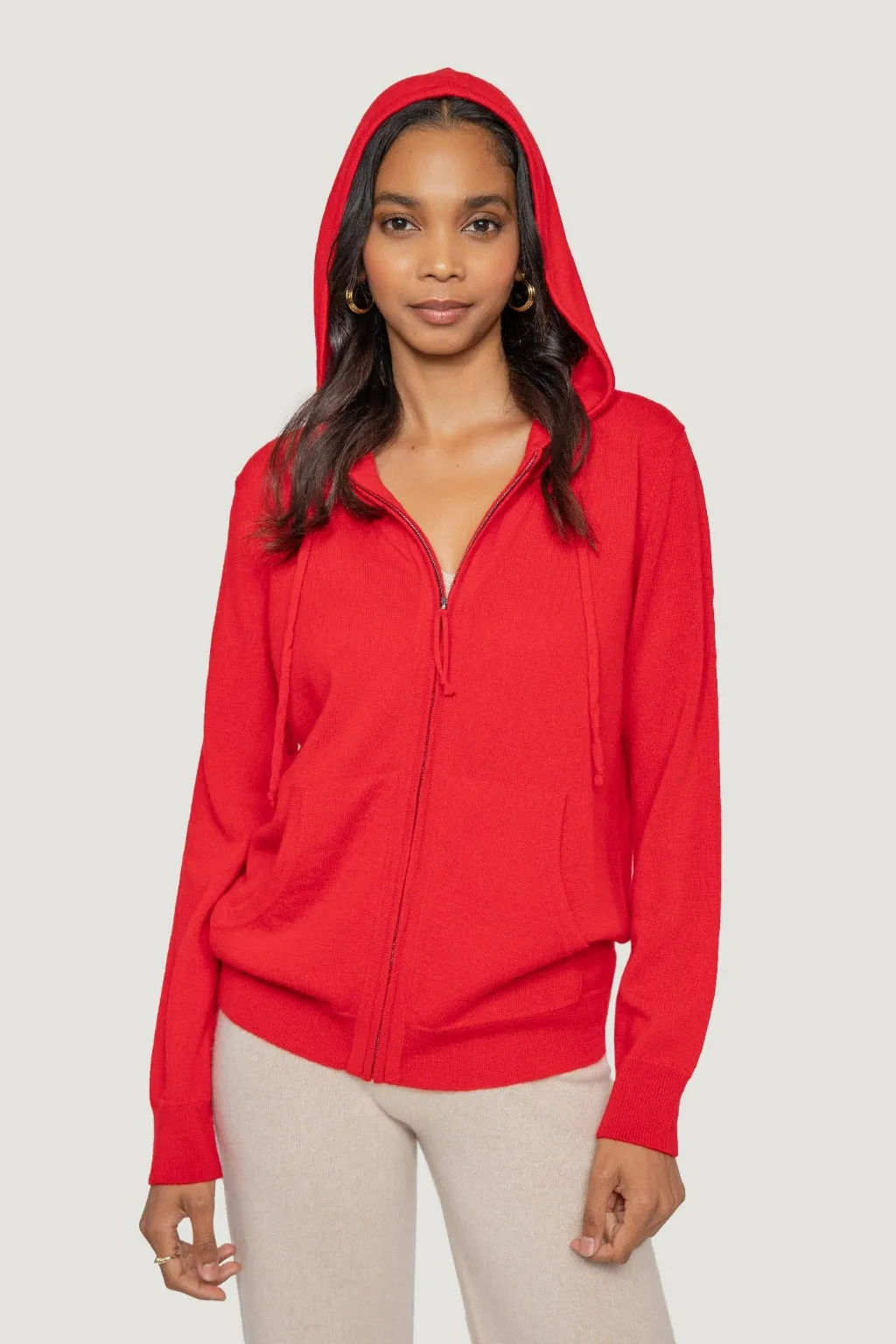 Cashmere Zip Hoody sold by Quinn product image thumbnail 3