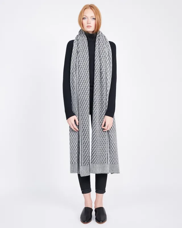 Cashmere Lattice Shawl/ Scarf sold by Quinn