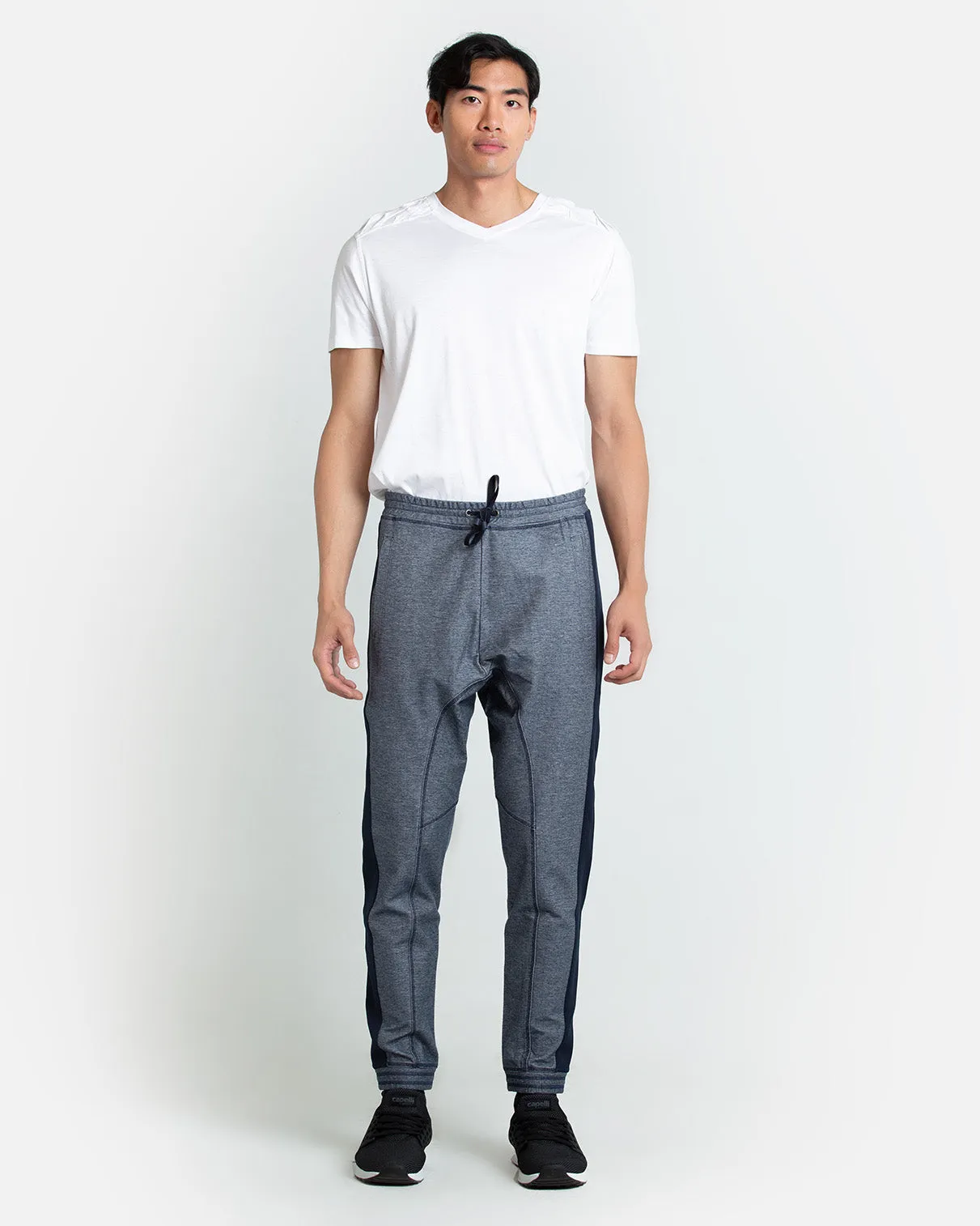 Kinnaird Jogger w/Tuxedo Stripe sold by Quinn