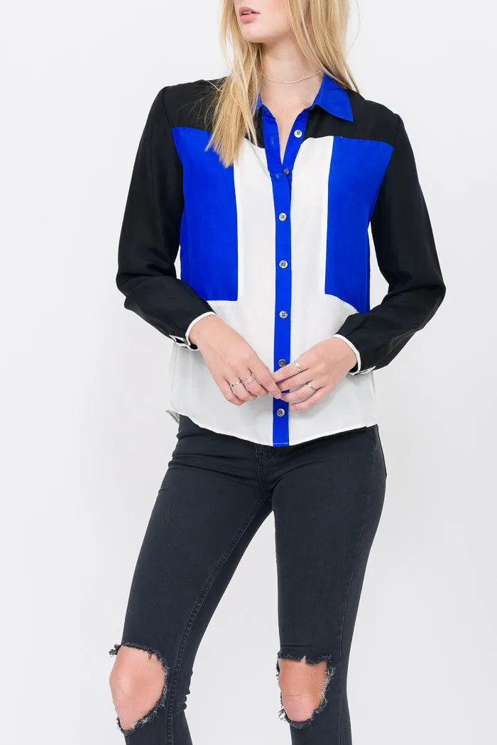 Doris Silk Button Down sold by Quinn product image thumbnail 4