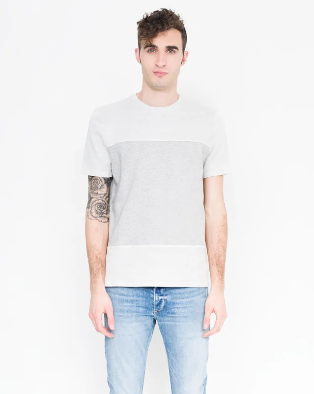 Kass Fabric Blocked Tee sold by Quinn