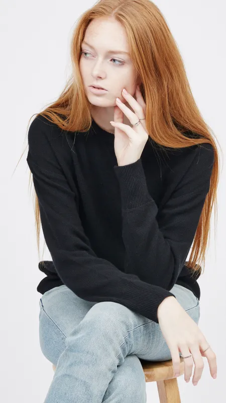 CASHMERE SWEATSHIRT sold by Quinn